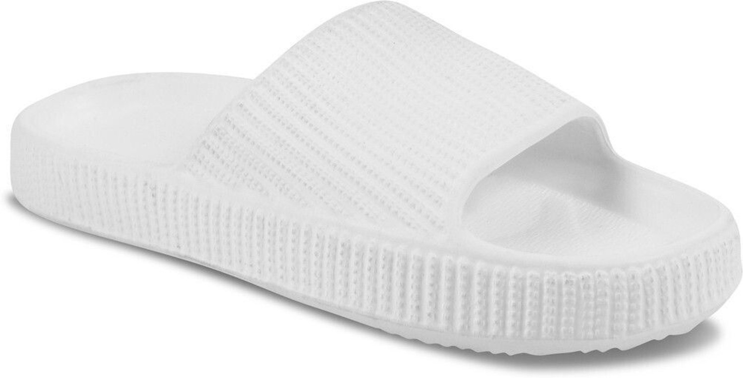Image of ATHREE Men Slides (White , 8)