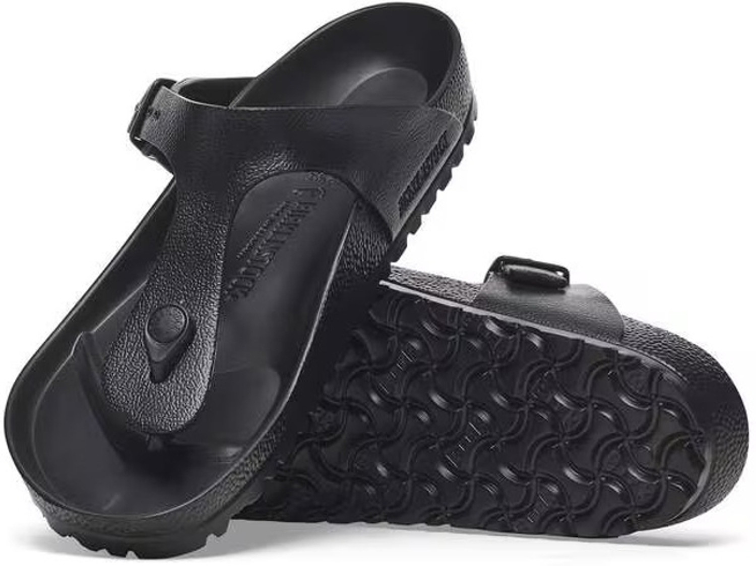 Image of BIRKENSTOCK Men Flip Flops (Black , 7)