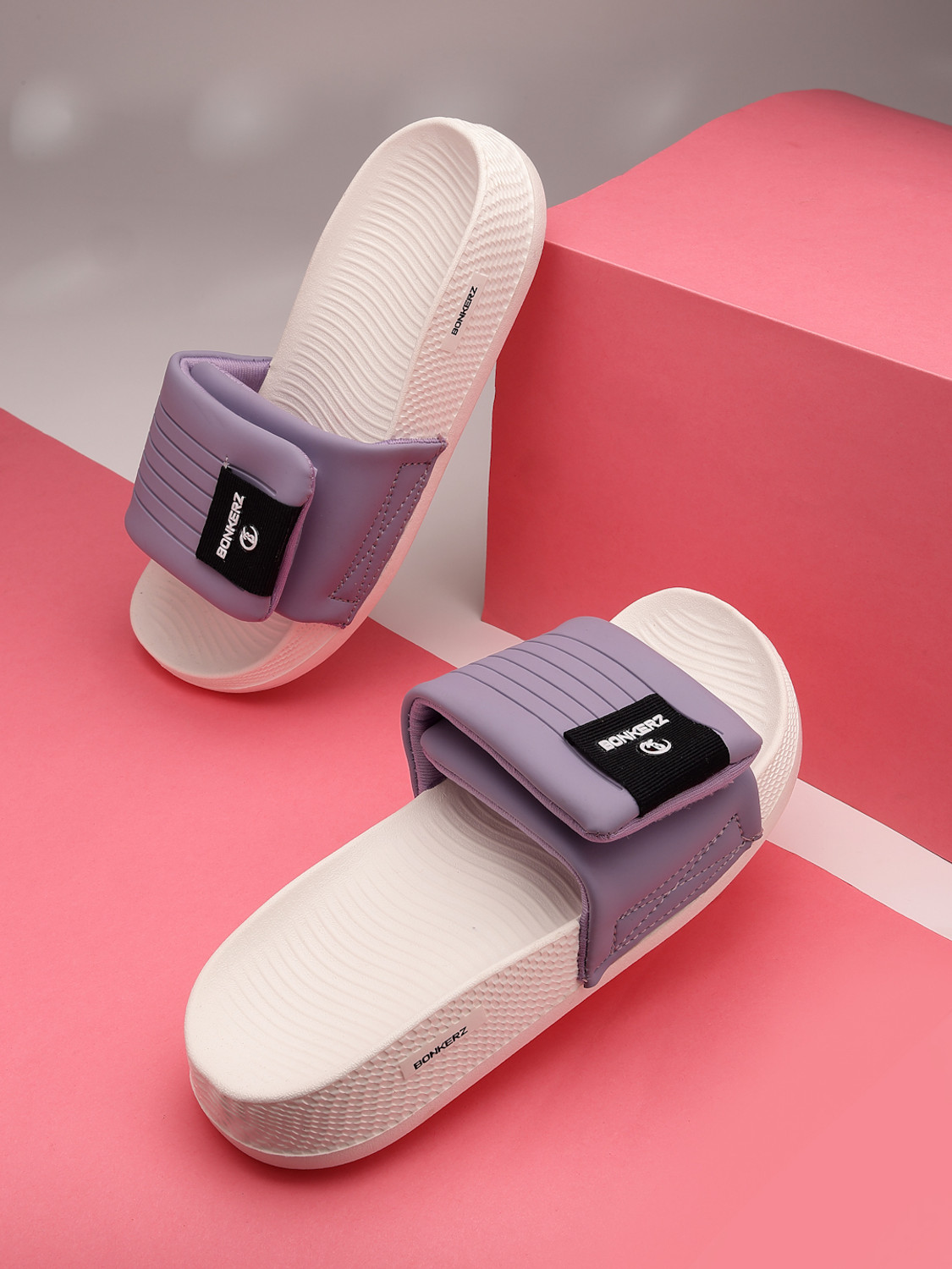 BONKERZ Unisex Purple Slides - Image 6
