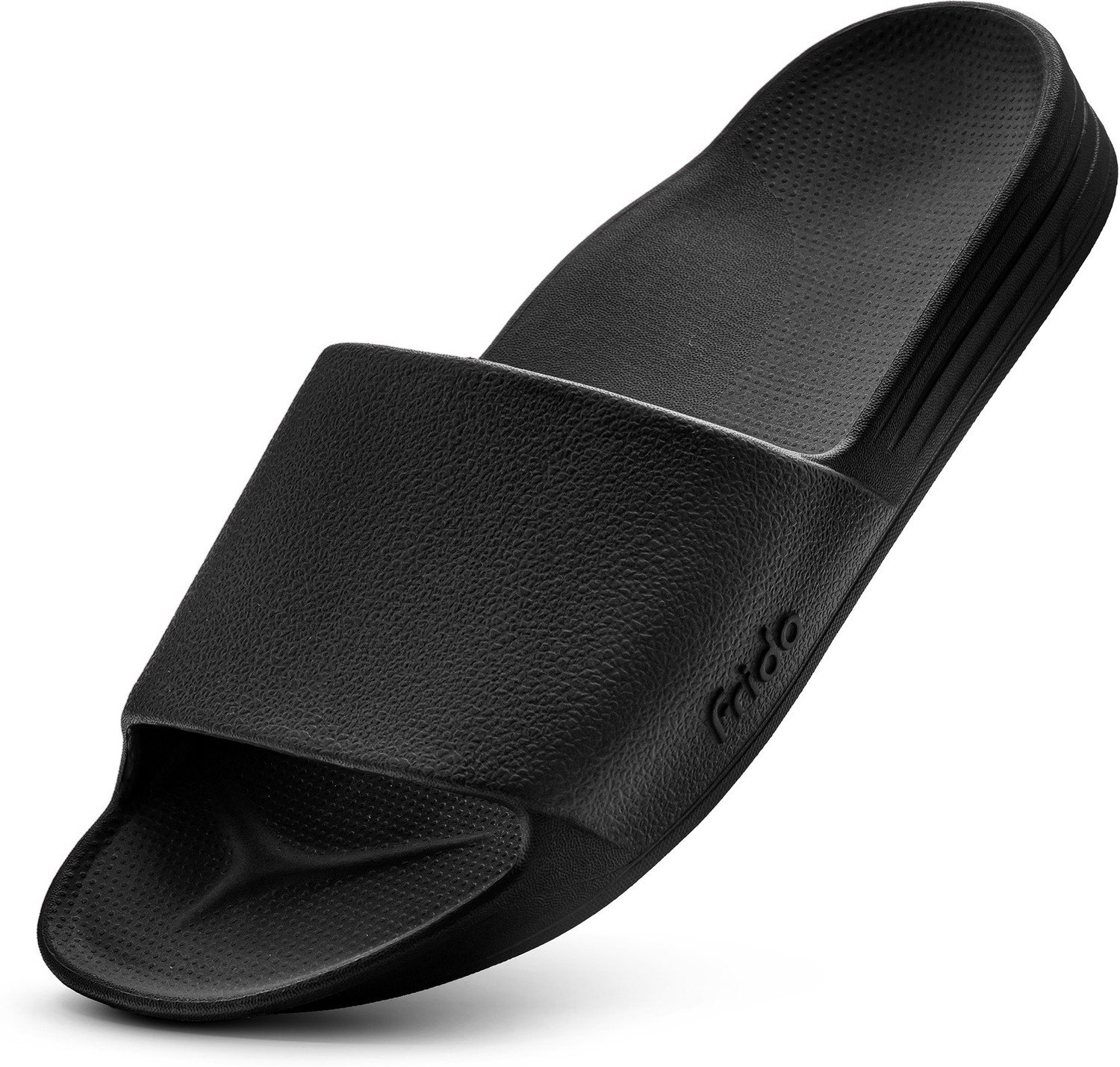 Image of F FAVE Unisex Slides (Black , 11)