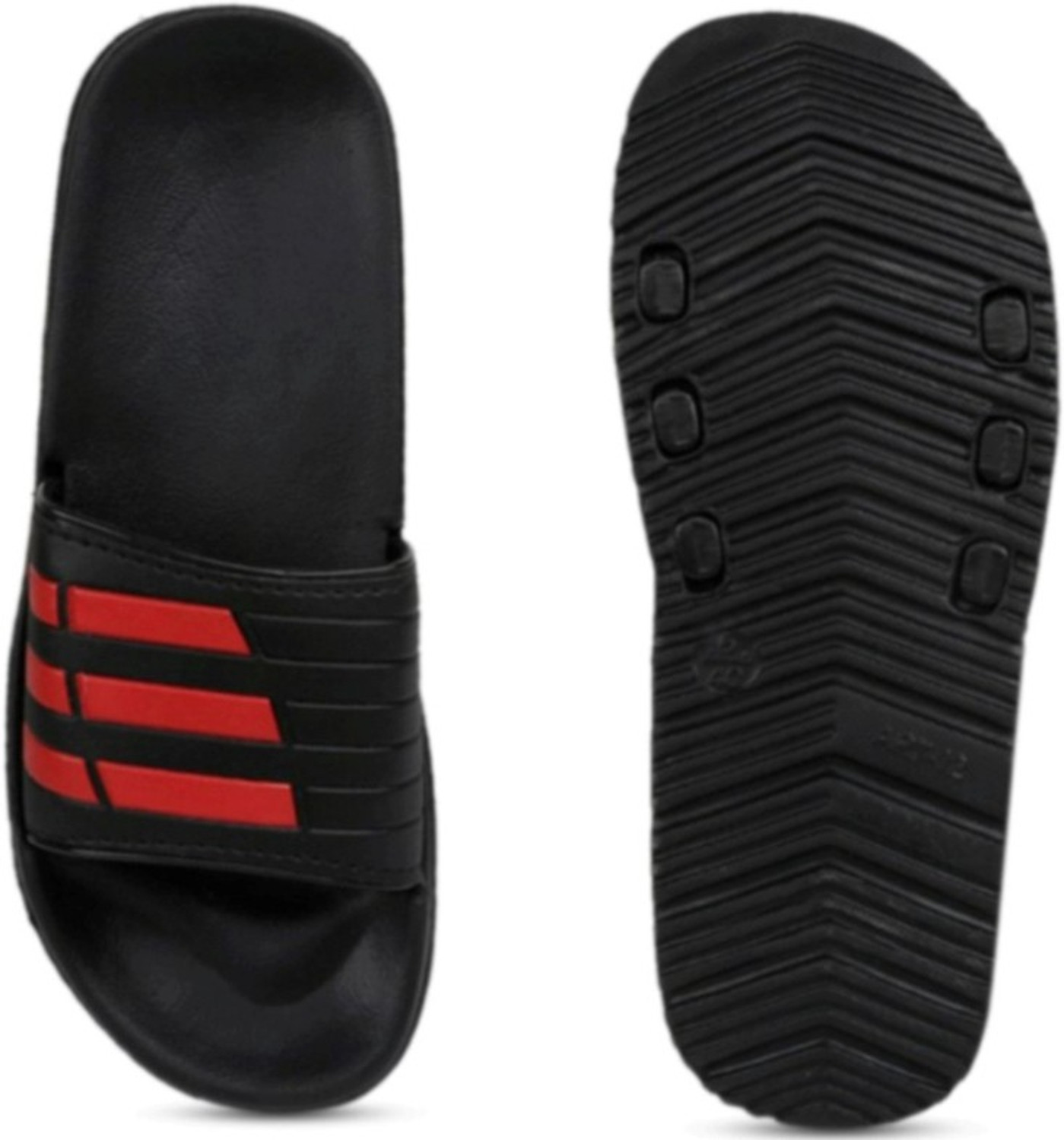Image of Blue Chief Men Slides (Red , 7)
