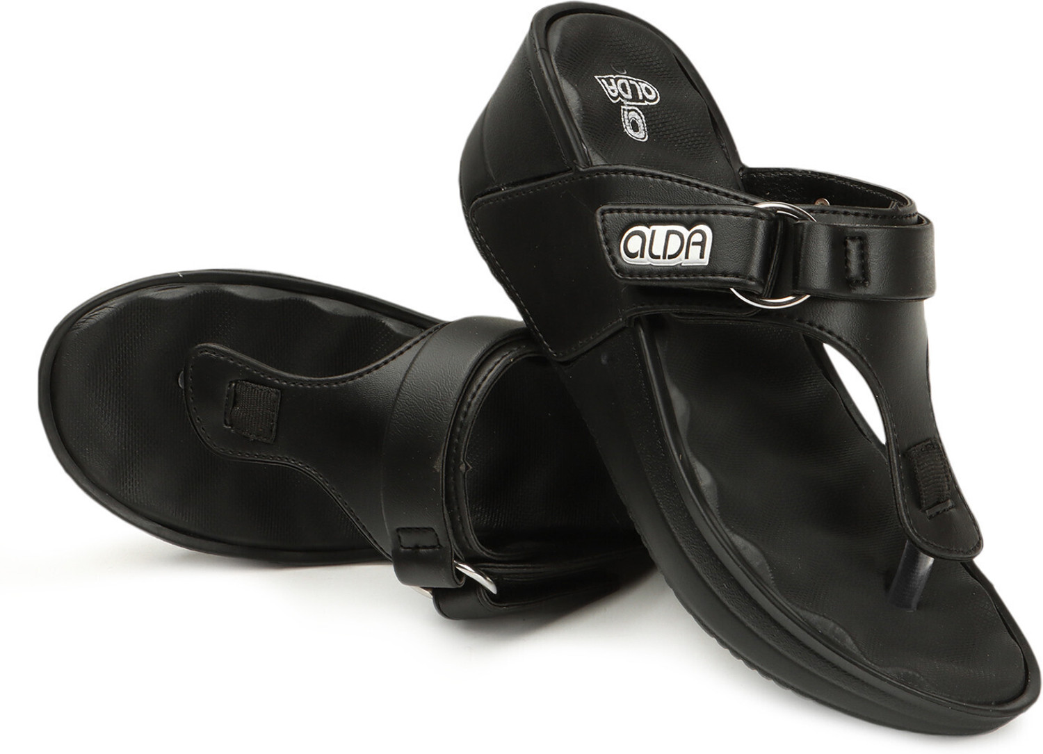 Image of corgan Women Slippers (Black , 4)