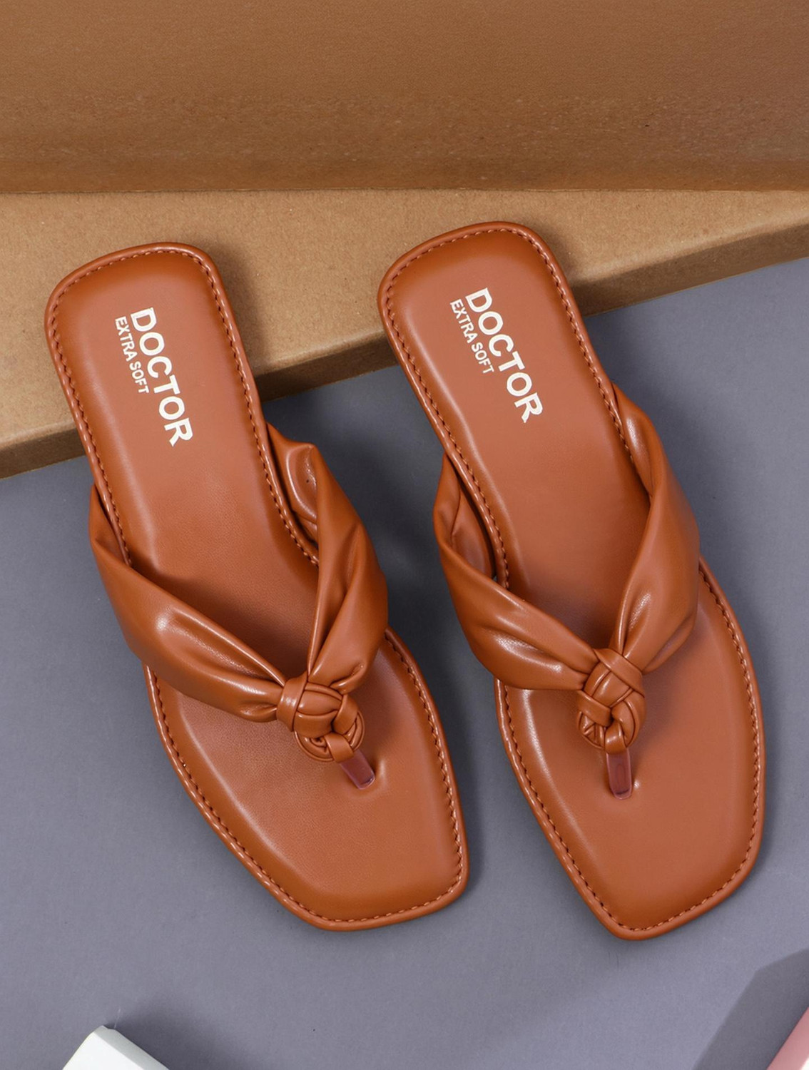 Image of FLITE Women Slippers (Tan , 3)