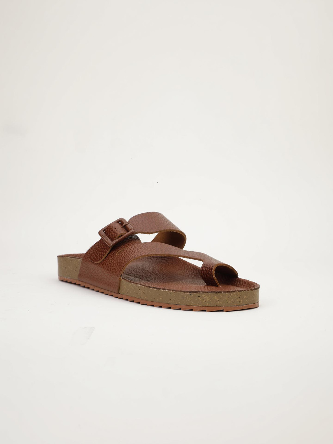 Image of Bata Men Slippers (Brown , 5)