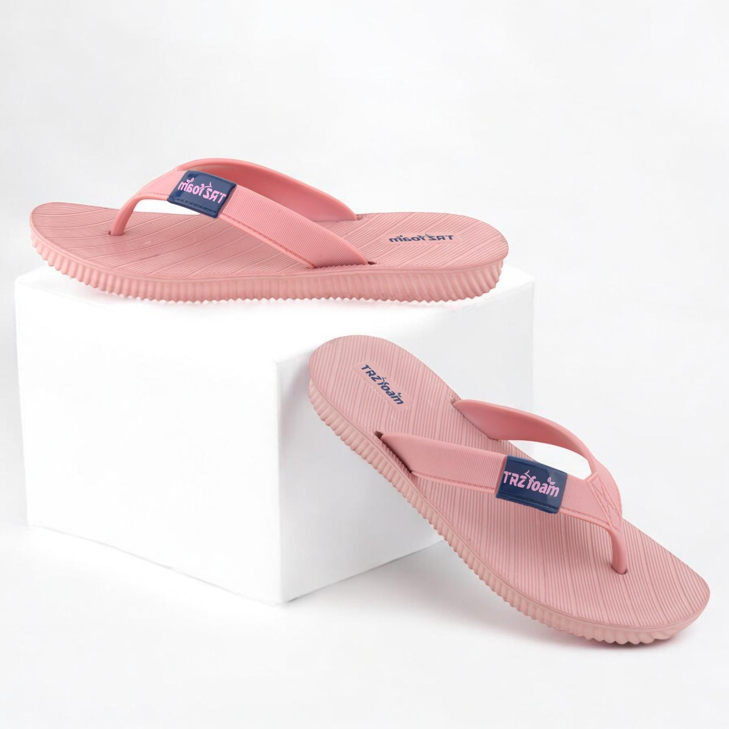 Image of FLITE Women Slippers (Grey, White , 3)