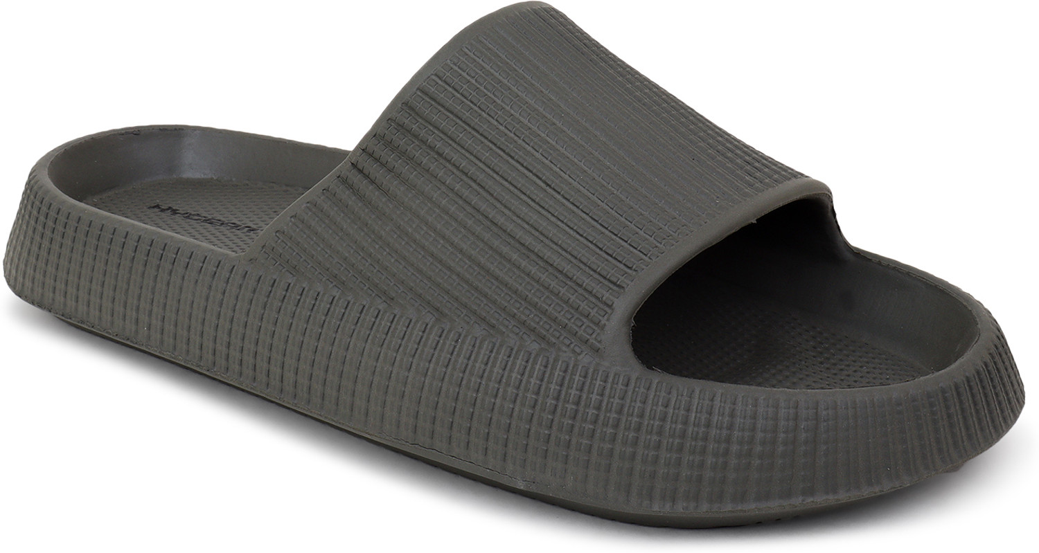 Image of Dee Rook Men Slides (White , 9)