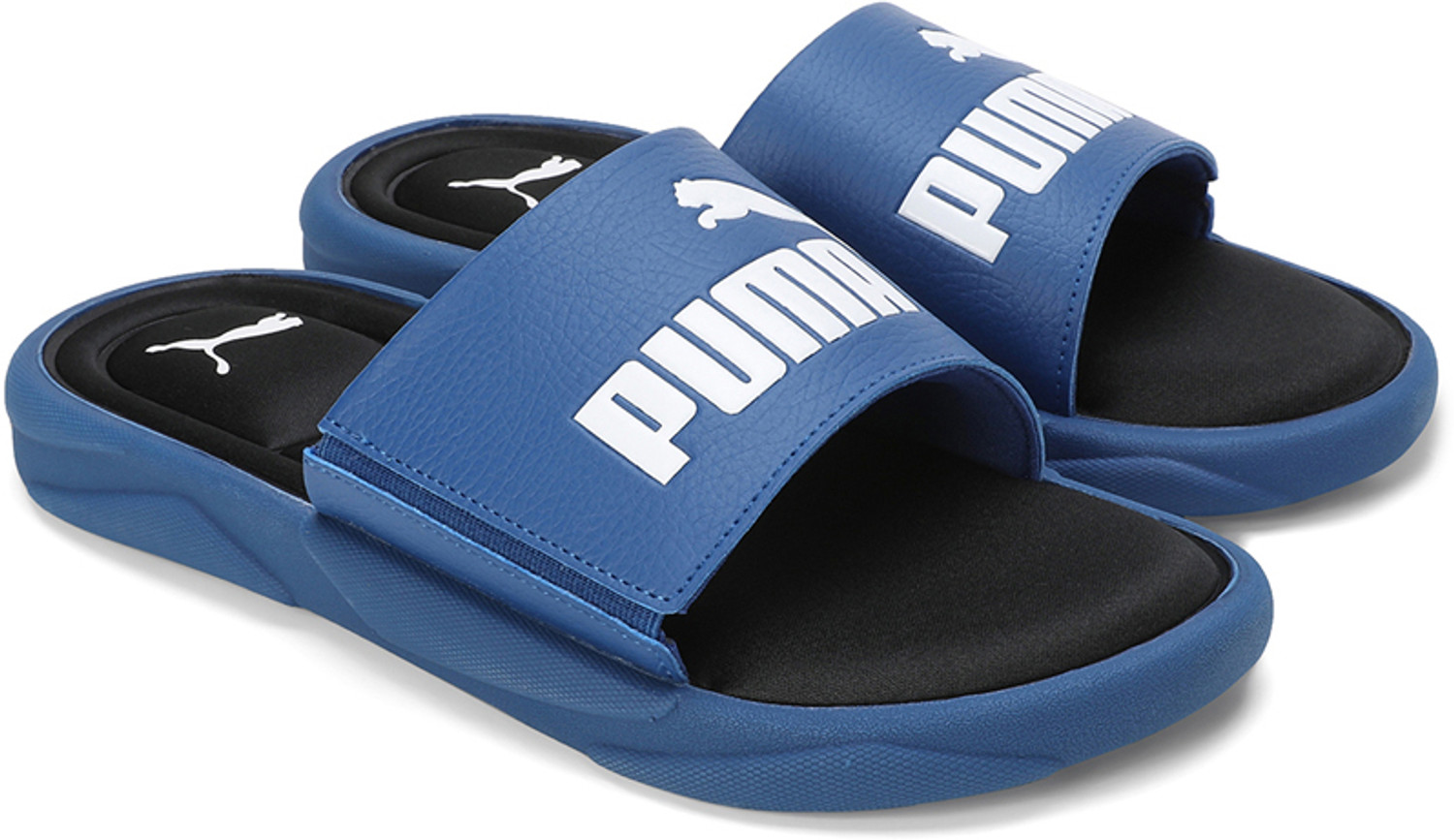 Image of PUMA Men Slides (Blue , 13)