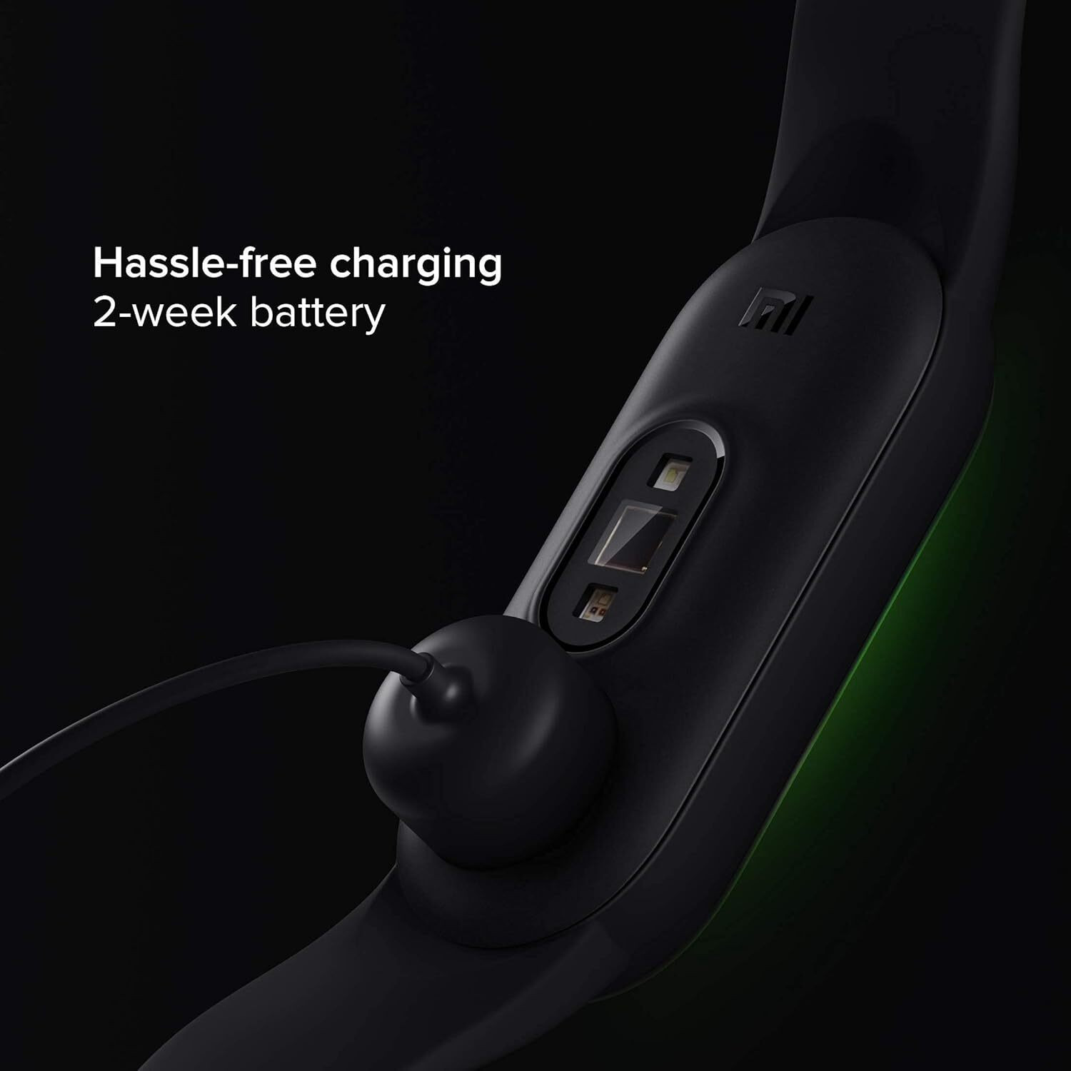 Image of Mi Smart Band 5 - India's No. 1 Fitness Band (Black Strap, Size : Free)