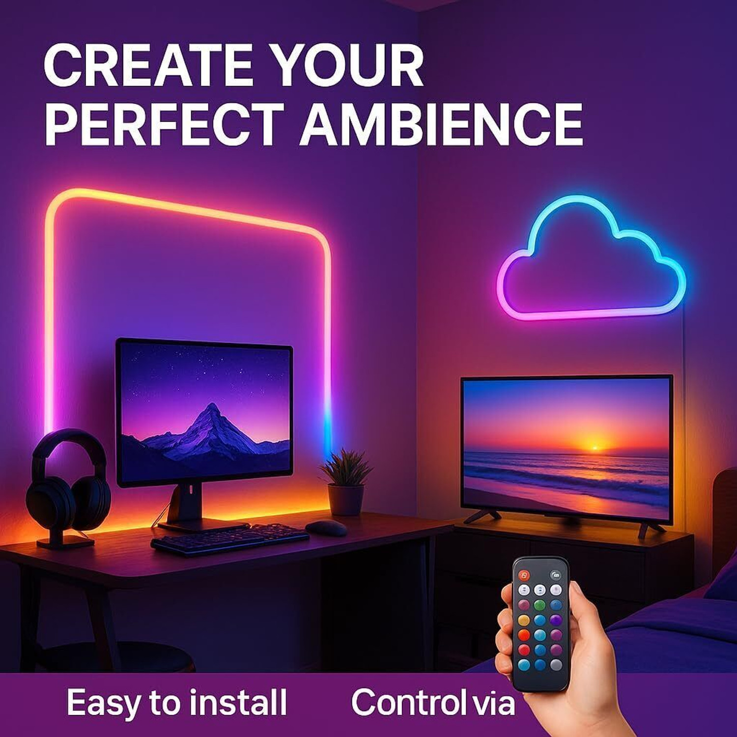 Image of theVishStore ER-R018 Smart Tube Light