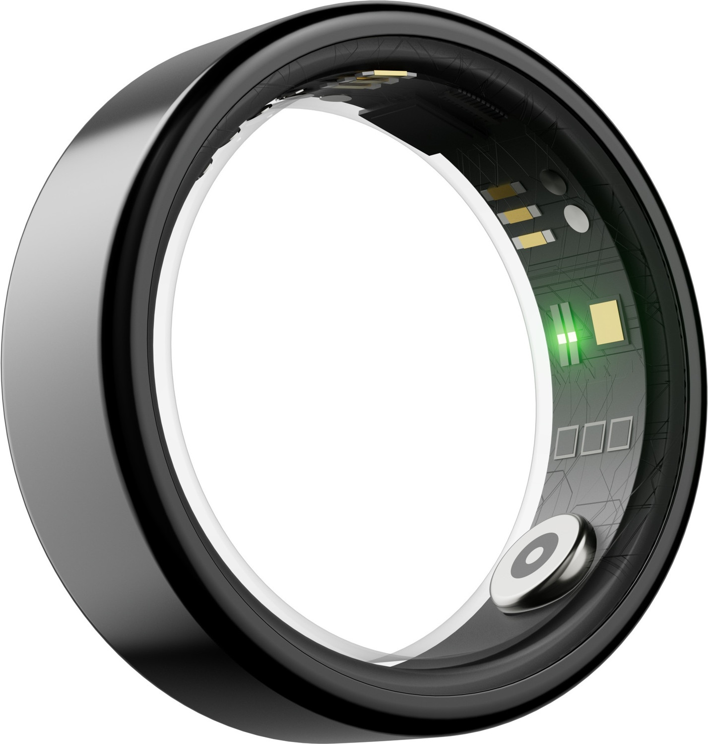 Image of Ierenk ierenk Smart Ring - Sleep, Heart Rate & SpO2 Tracker (Black, Unisex) Smart Ring (10, Black)