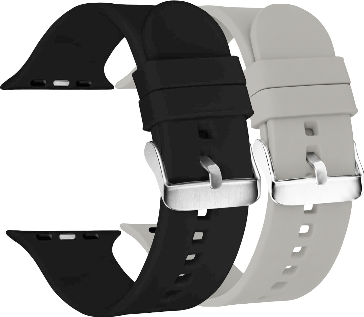 TRENDINGVIEW 2 cm Premium Soft Silicone Band Strap Combo Compatible with Apple Watch Ultra &amp; All Series (49mm / 45mm / 44mm / 42mm) – Lightweight Daily Wear Strap (2 Pieces) Smart Watch Strap Price in India - Buy TRENDINGVIEW 2 cm Premium Soft Silicone Band Strap Combo Compatible with Apple Watch Ultra &amp; All Series (49mm / 45mm / 44mm / 42mm) – Lightweight Daily Wear Strap (2 Pieces) Smart Watch Strap online at Flipkart.com