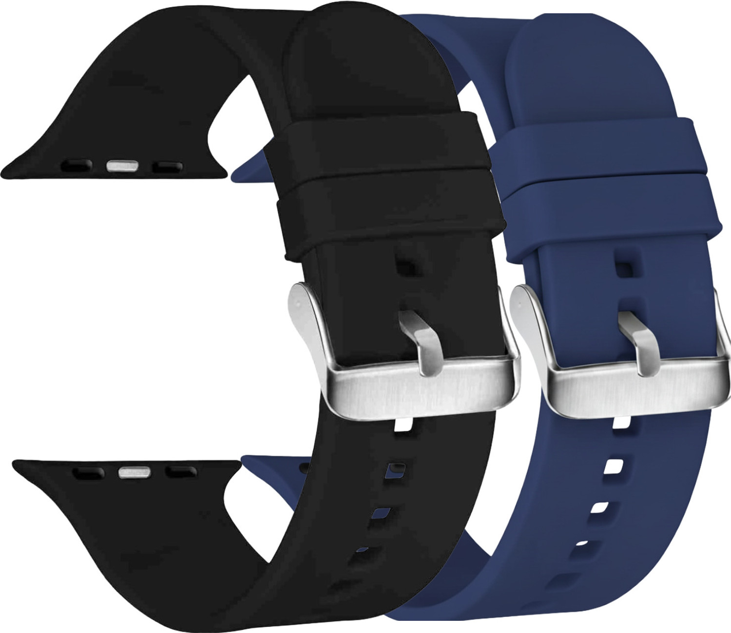 TRENDINGVIEW 2 cm Premium Soft Silicone Band Strap Combo Compatible with Apple Watch Ultra &amp; All Series (49mm / 45mm / 44mm / 42mm) – Lightweight Daily Wear Strap (2 Pieces) Smart Watch Strap Price in India - Buy TRENDINGVIEW 2 cm Premium Soft Silicone Band Strap Combo Compatible with Apple Watch Ultra &amp; All Series (49mm / 45mm / 44mm / 42mm) – Lightweight Daily Wear Strap (2 Pieces) Smart Watch Strap online at Flipkart.com