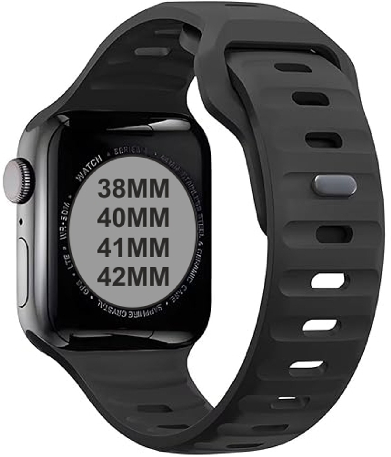KICKSTORM Sport Bands Compatible with Apple Watch Straps 38mm/40mm/41mm/42mm(Series 11 10) , Soft Silicone Waterproof Band for iWatch Series 11 10 9 8 7 6 5 4 SE3 SE2 SE (No Watch) Smart Watch Strap Price in India - Buy KICKSTORM Sport Bands Compatible with Apple Watch Straps 38mm/40mm/41mm/42mm(Series 11 10) , Soft Silicone Waterproof Band for iWatch Series 11 10 9 8 7 6 5 4 SE3 SE2 SE (No Watch) Smart Watch Strap online at Flipkart.com