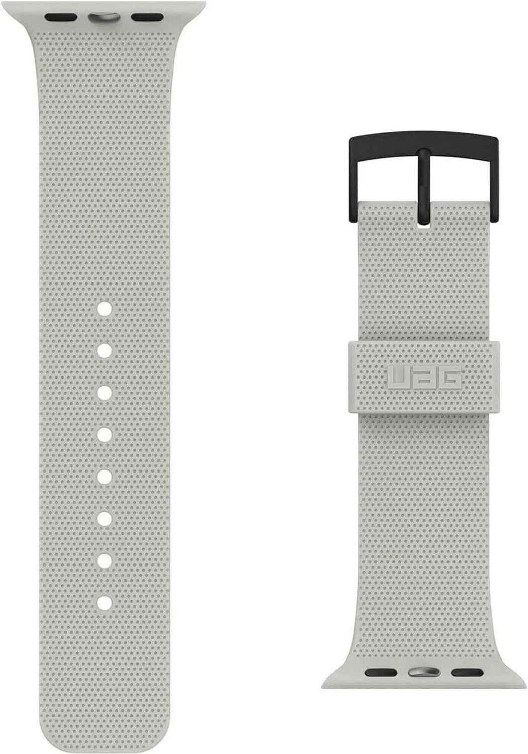 Image of Urban Armor Gear UAG Replacement Watch Strap, DOT V2 Strap /Watch Band Designed for Apple Watch (49mm / 45mm / 44mm / 46mm) (Series 4 /5 /6 /7 /8 /SE /2 /Ultra /2) Smart Watch Strap (Grey)