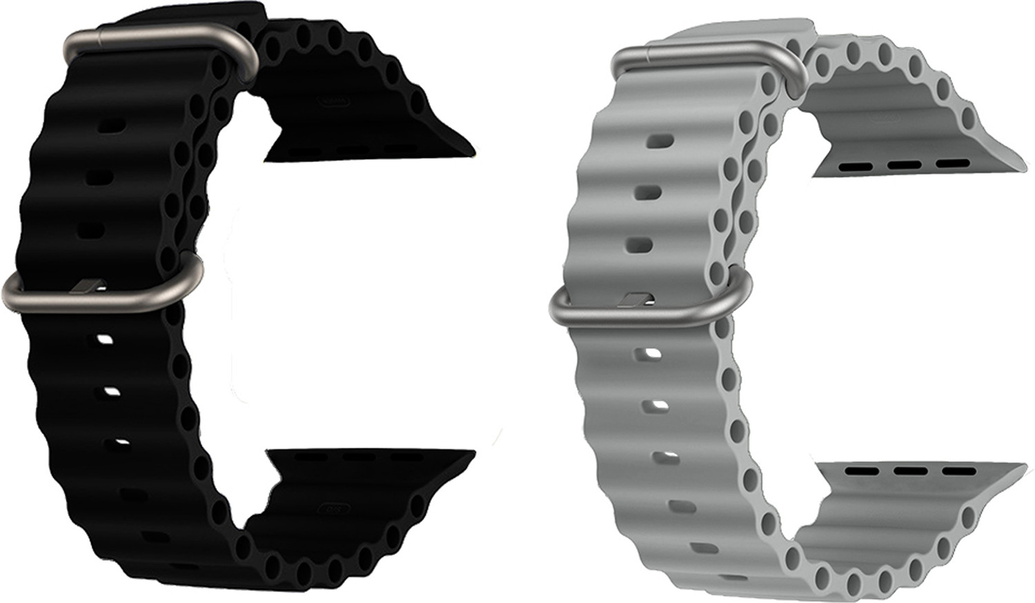 Priavy Ocean Smart Watch Strap Belt for Ultra Watch 49 mm, Series 8 / 7 45 mm, Series 6 / 5 / 4 44 mm, Series 3 42 mm, T800 Ultra, Watch 8 Ultra, i8 Pro Max, W26, T800. Smart Watch Strap(Black, Grey ) Smart Watch Strap Price in India - Buy Priavy Ocean Smart Watch Strap Belt for Ultra Watch 49 mm, Series 8 / 7 45 mm, Series 6 / 5 / 4 44 mm, Series 3 42 mm, T800 Ultra, Watch 8 Ultra, i8 Pro Max, W26, T800. Smart Watch Strap(Black, Grey ) Smart Watch Strap online at Flipkart.com