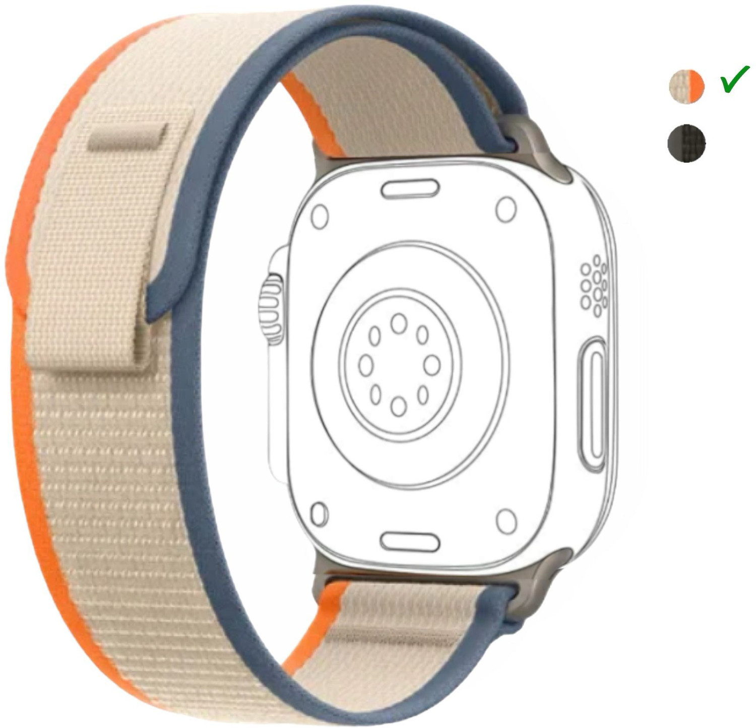 onefit 2 cm Trail Loop Nylon Band for 42,44,45,49(mm) Smart Watch Strap Price in India - Buy onefit 2 cm Trail Loop Nylon Band for 42,44,45,49(mm) Smart Watch Strap online at Flipkart.com