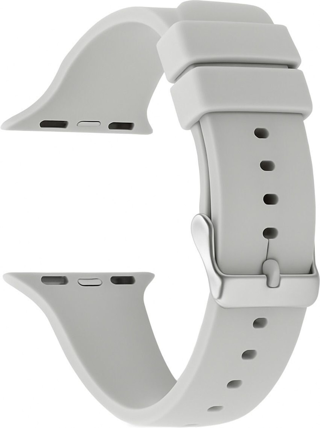 NECESORIES 5 cm Steel Buckle Silicone Strap Compatible with iWatch series 42/44/45/46/49 mm Smart Watch Strap Price in India - Buy NECESORIES 5 cm Steel Buckle Silicone Strap Compatible with iWatch series 42/44/45/46/49 mm Smart Watch Strap online at Flipkart.com