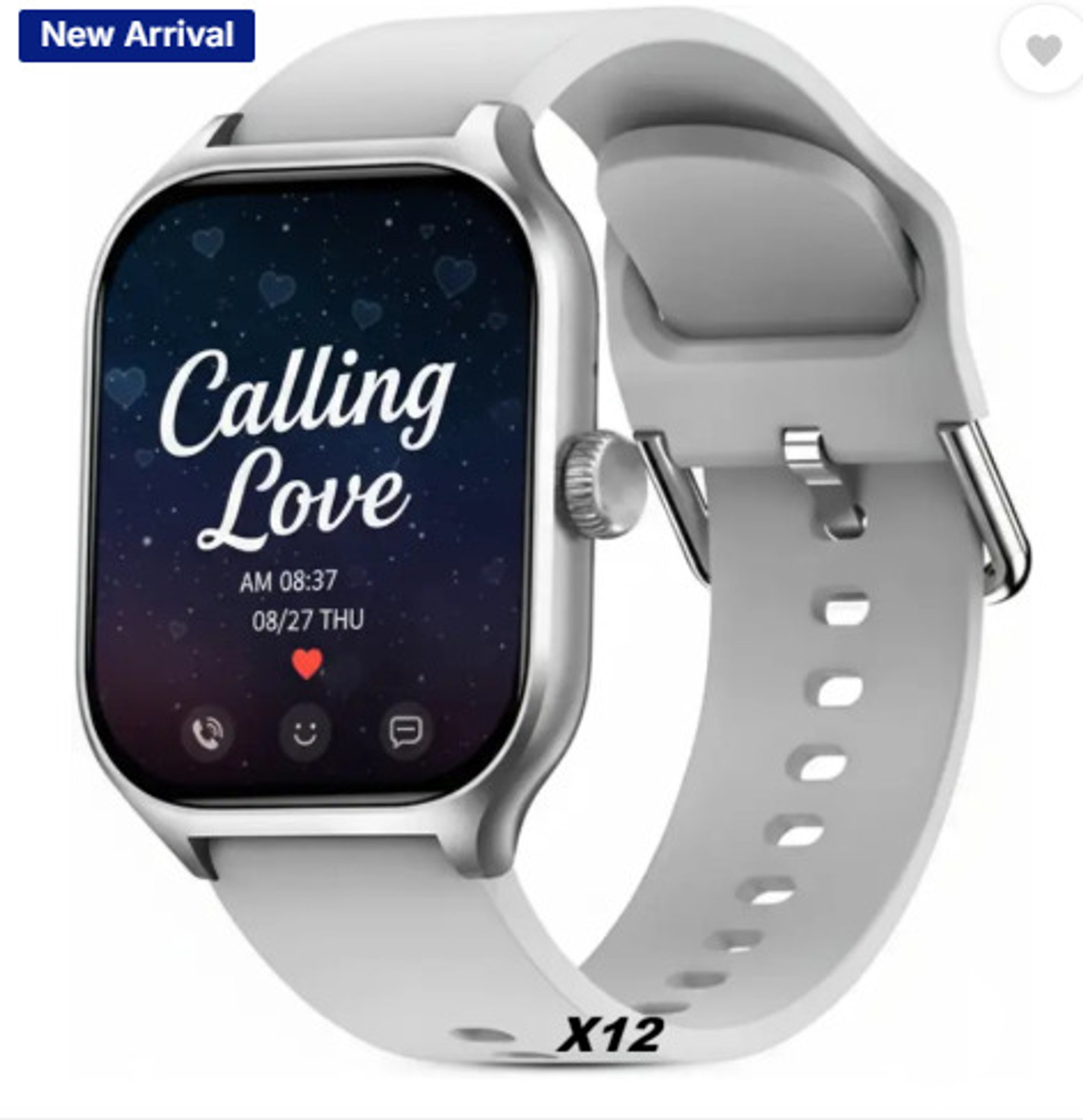 Image of Lastpoint 4G Camera and Sim Card Support watch Smartwatch (Blue Strap, free)