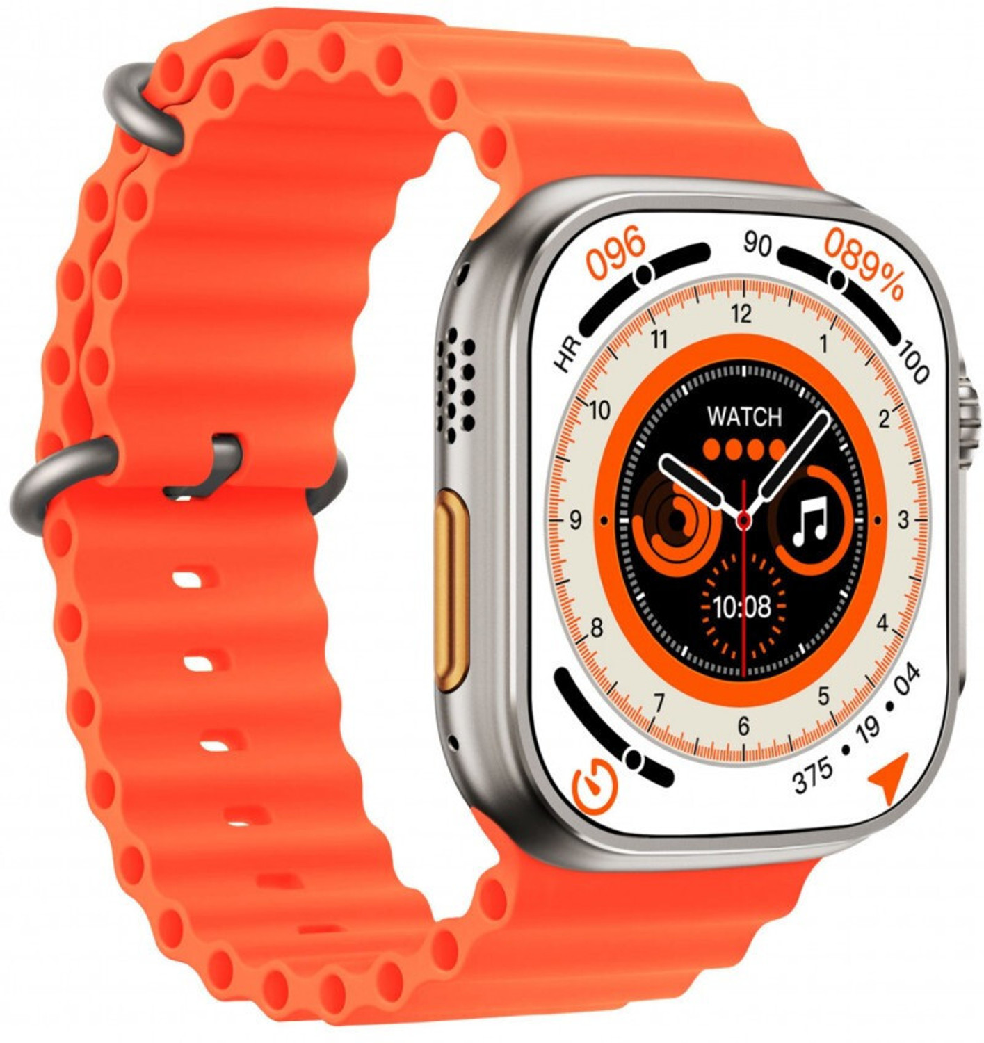 Image of Lastpoint 4G Camera and Sim Card Support watch Smartwatch (Red Strap, free)