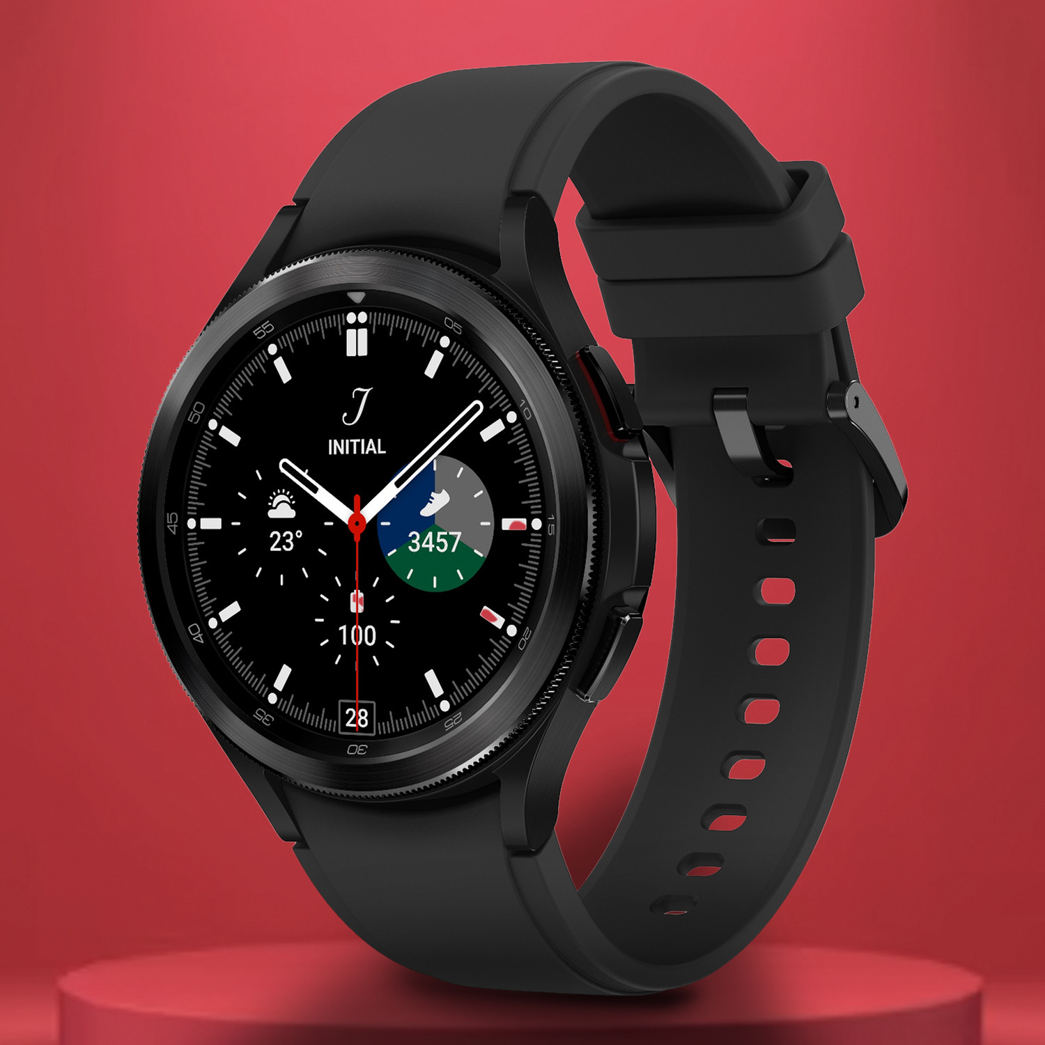 Image of Samsung Galaxy Fit3 (Gray Strap, Free size)