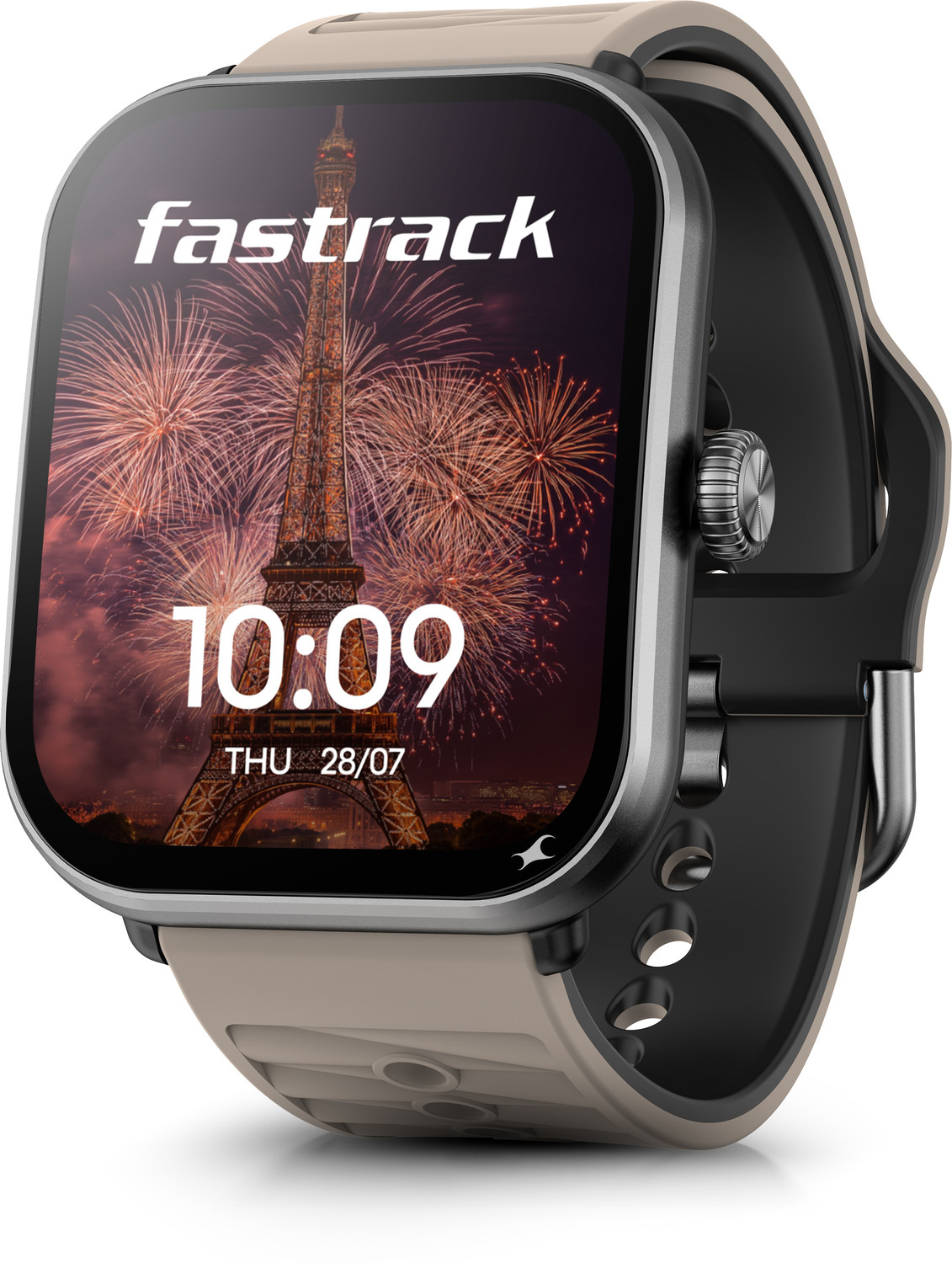 Image of Samsung Galaxy Fit3 (Gray Strap, Free size)