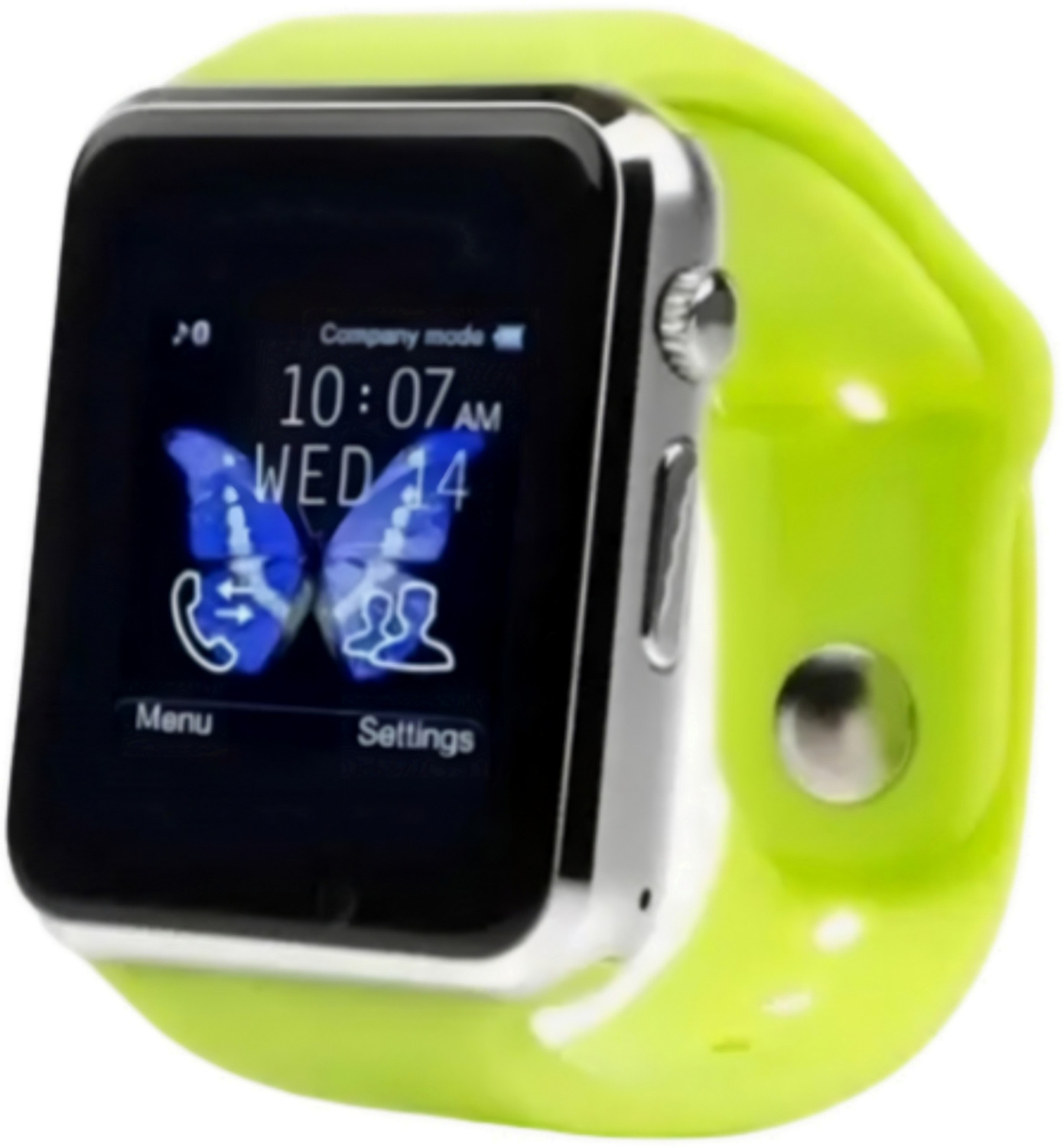 Image of Lastpoint 4G Camera and Sim Card Support watch Smartwatch (Green Strap, free)
