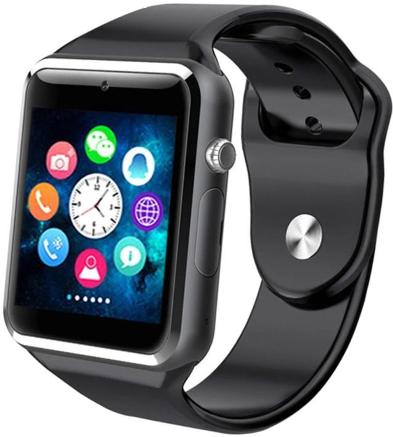 Image of Lastpoint 4G Camera and Sim Card Support watch Smartwatch (Blue Strap, free)