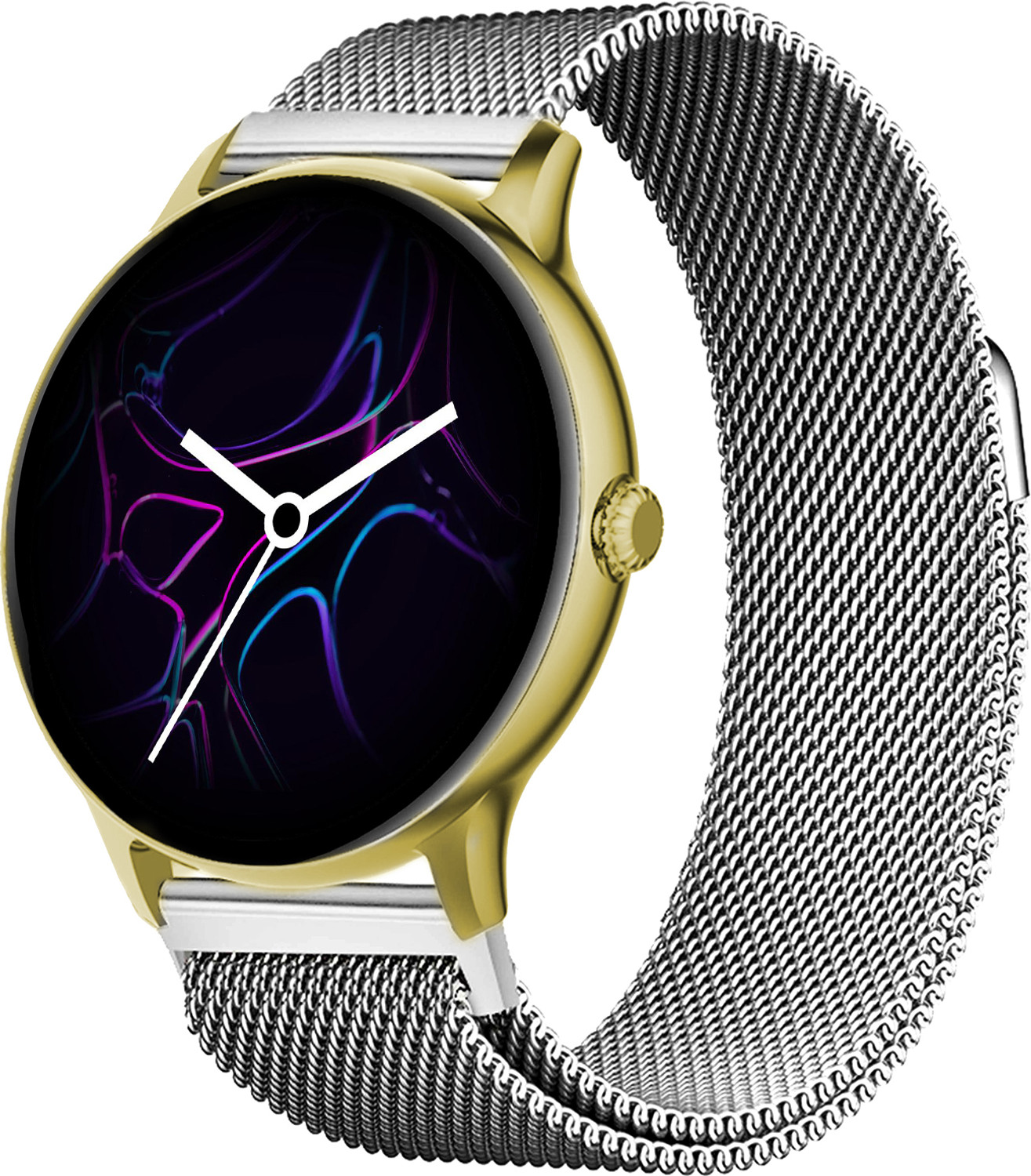 Fire-Boltt Ninja Talk 35.3mm Bluetooth Calling Smartwatch (Silver) - Image 1