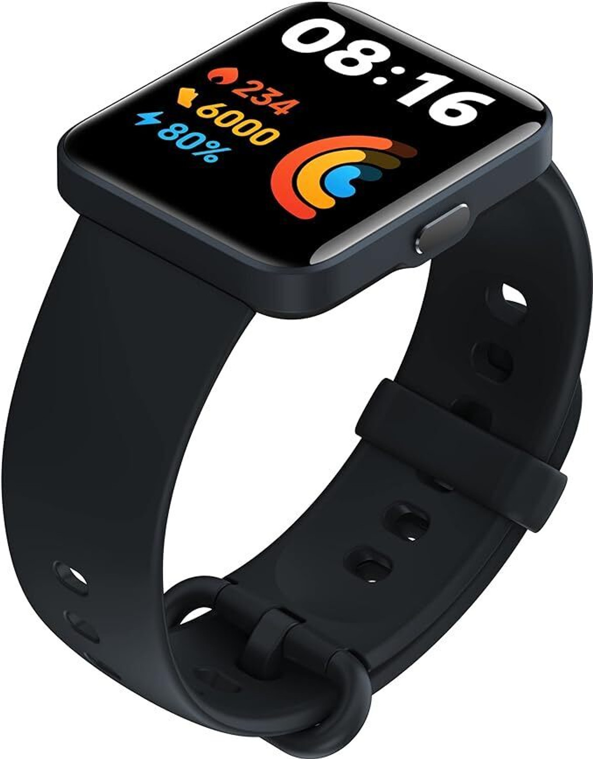 Image of REDMI Watch 2 Lite Multi-system GPS, 100+ Sports Modes, Women's Health Smartwatch (Black Strap, 1.55 inch (3.94 cm) HD Colorful Touch Display)