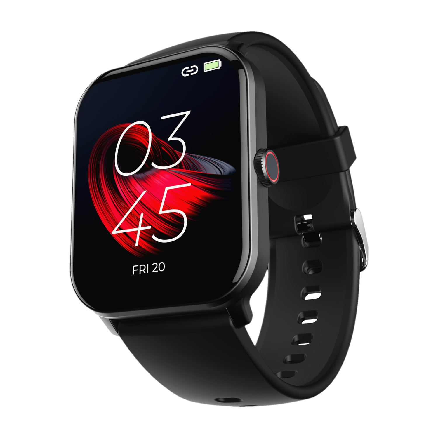 Image of beatXP Unbound 1.78 inch AMOLED Display, BT Calling, 1000nits Brightness & Voice Assistant Smartwatch (Gold with Pink Strap, Free Size)