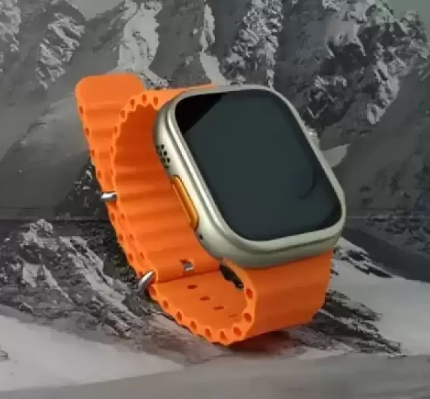 Image of Onikuma T800 ULTRA Smart Watch No sim card Opetion Smartwatch NO sim card Smartwatch (ORANGE Strap, Free Size)