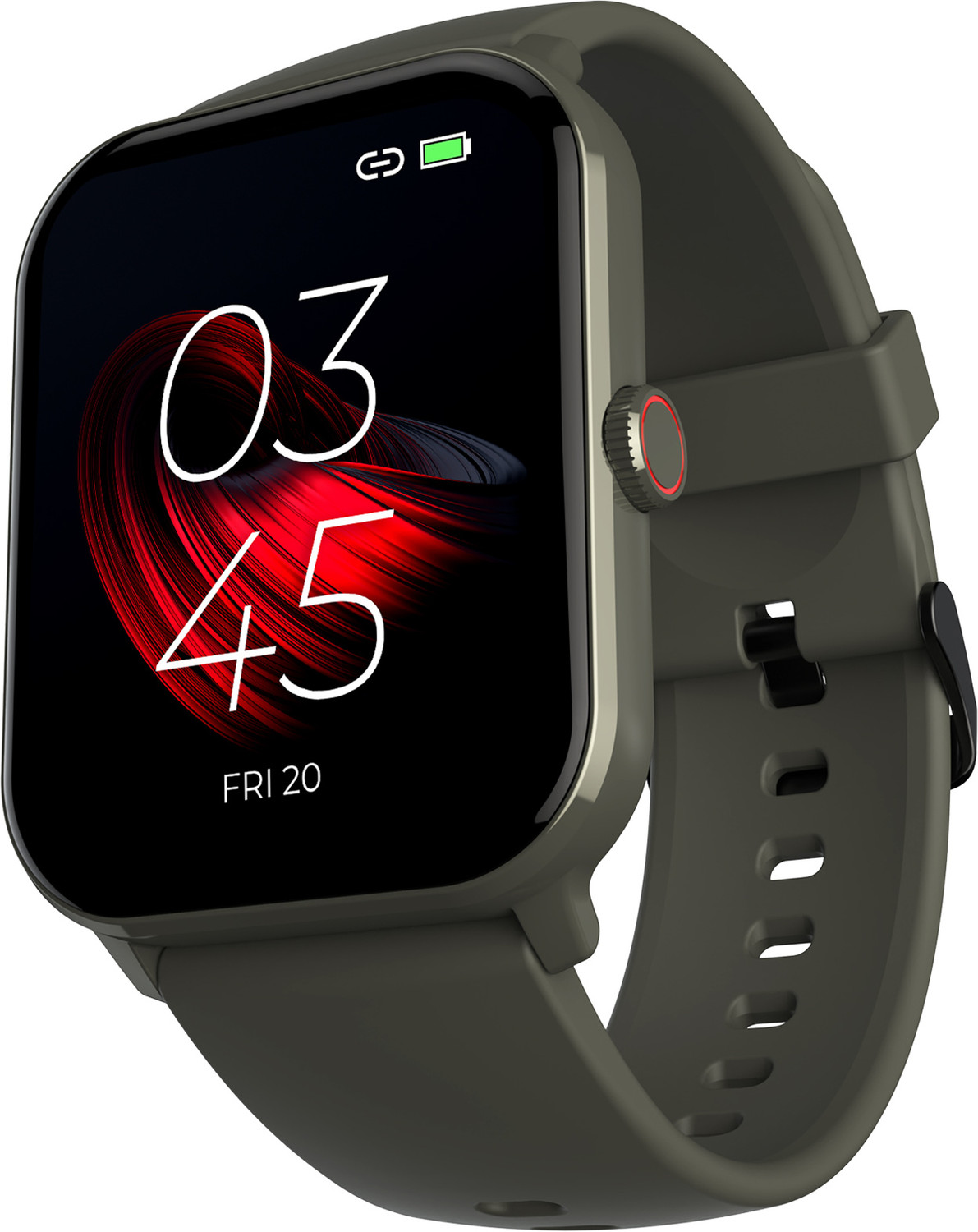 Image of beatXP Unbound 1.78 inch AMOLED Display, BT Calling, 1000nits Brightness & Voice Assistant Smartwatch (Gold with Pink Strap, Free Size)