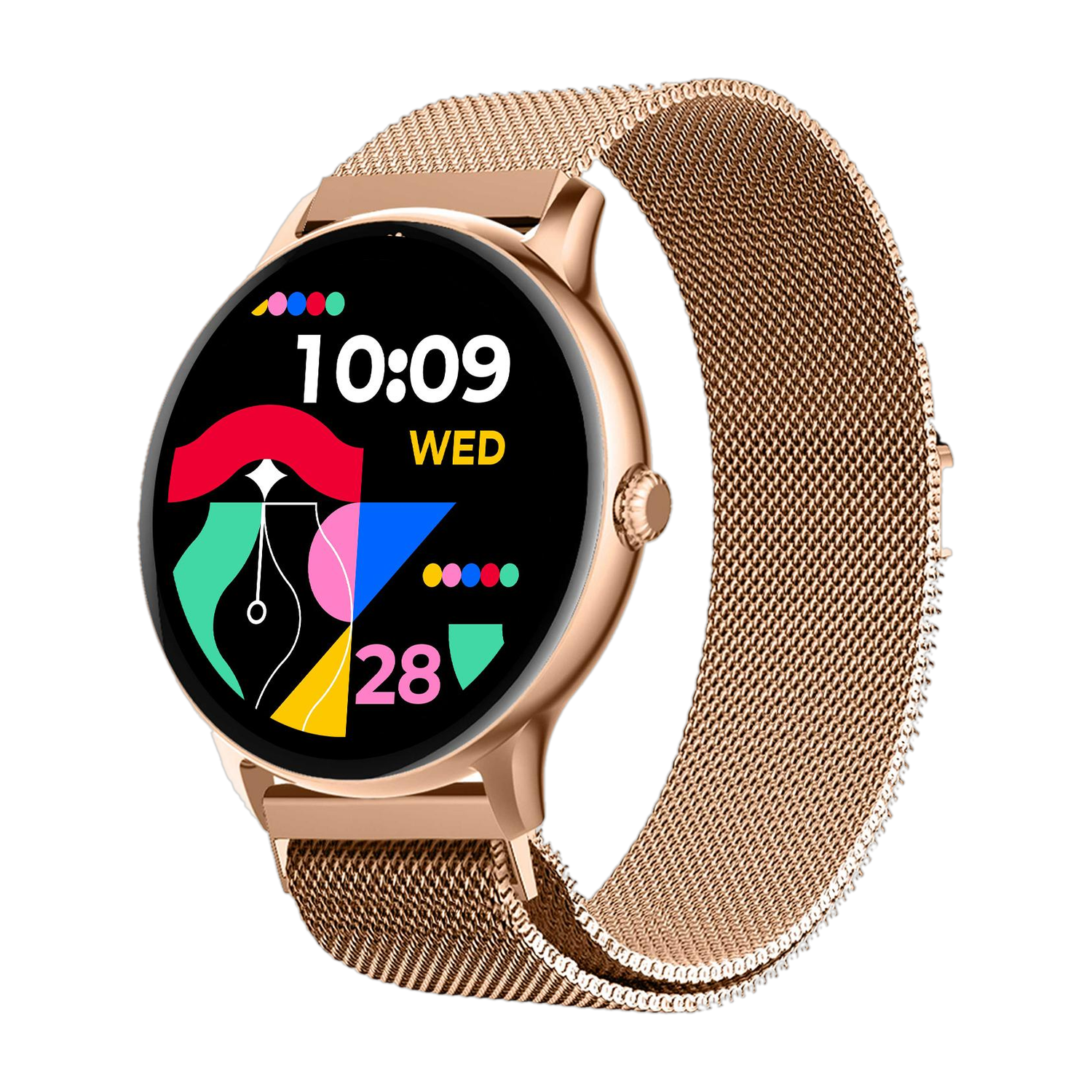 Fire-Boltt Ninja Talk 35.3mm Round Bluetooth Calling Smartwatch - Image 1