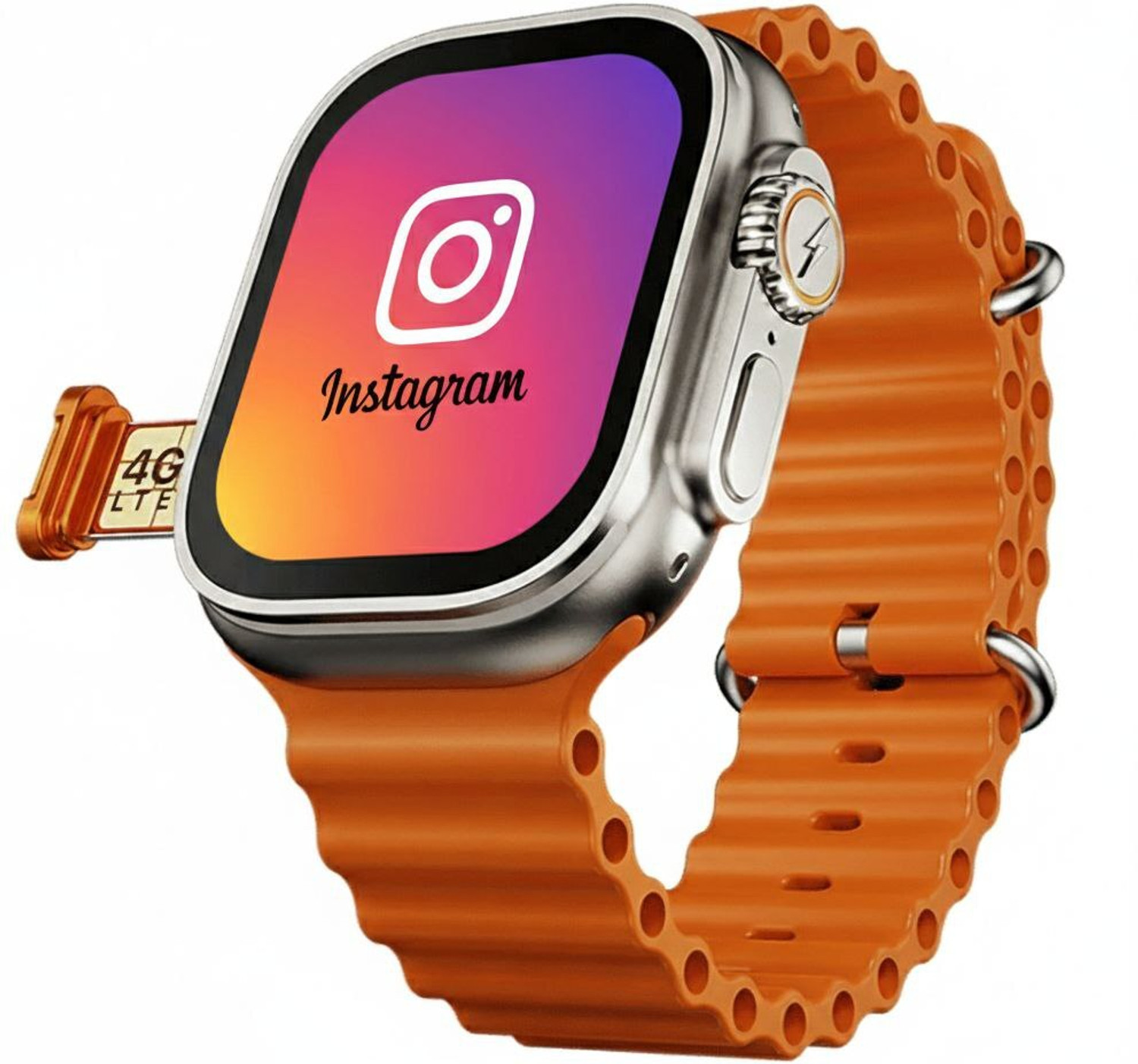 Image of CYXUS 4G Camera and Sim Card Support watch Smartwatch (Black Strap, free)
