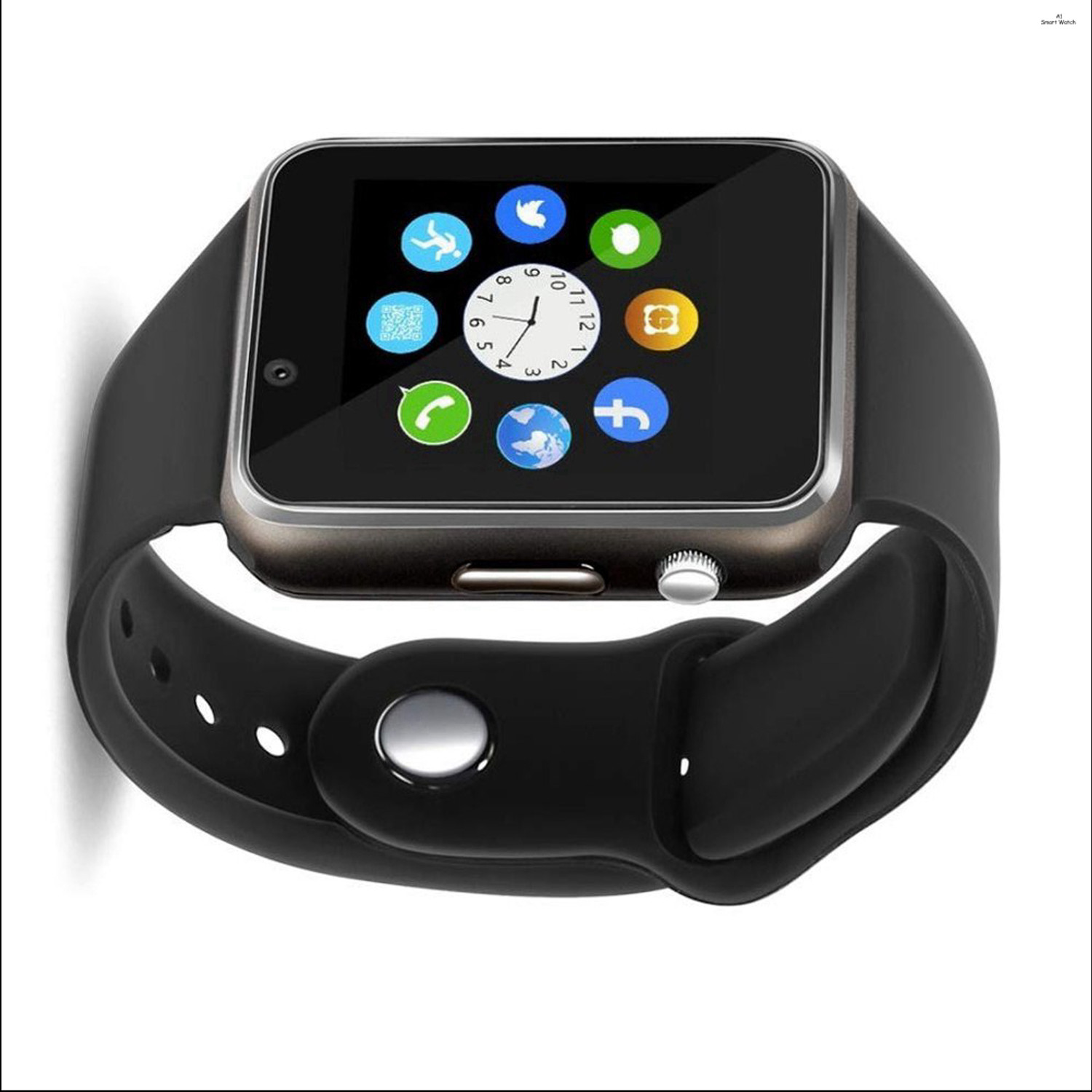 Image of CYXUS 4G Camera and Sim Card Support watch Smartwatch (Brown Strap, free)