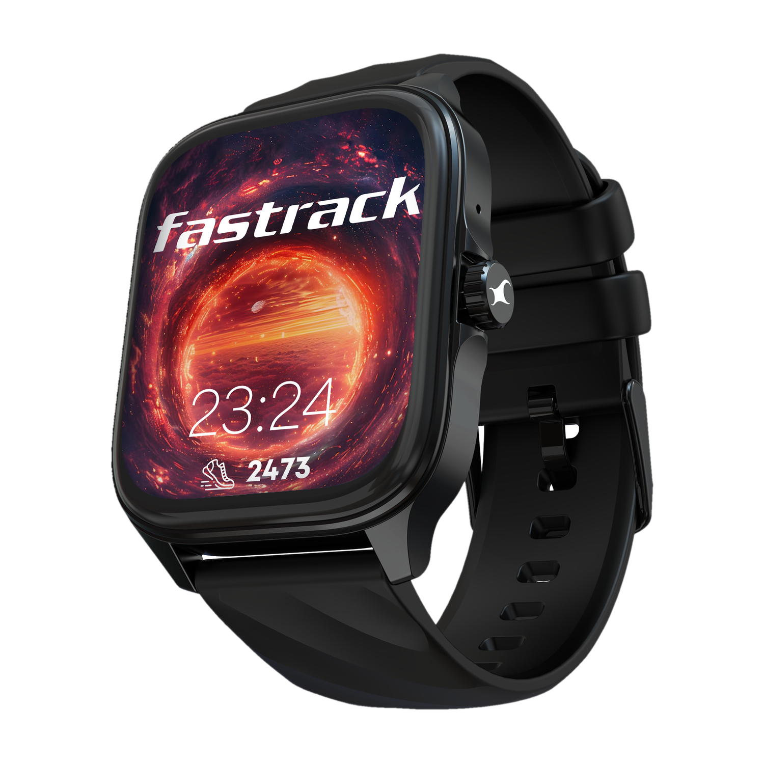 Image of Samsung Galaxy Fit3 (Gray Strap, Free size)