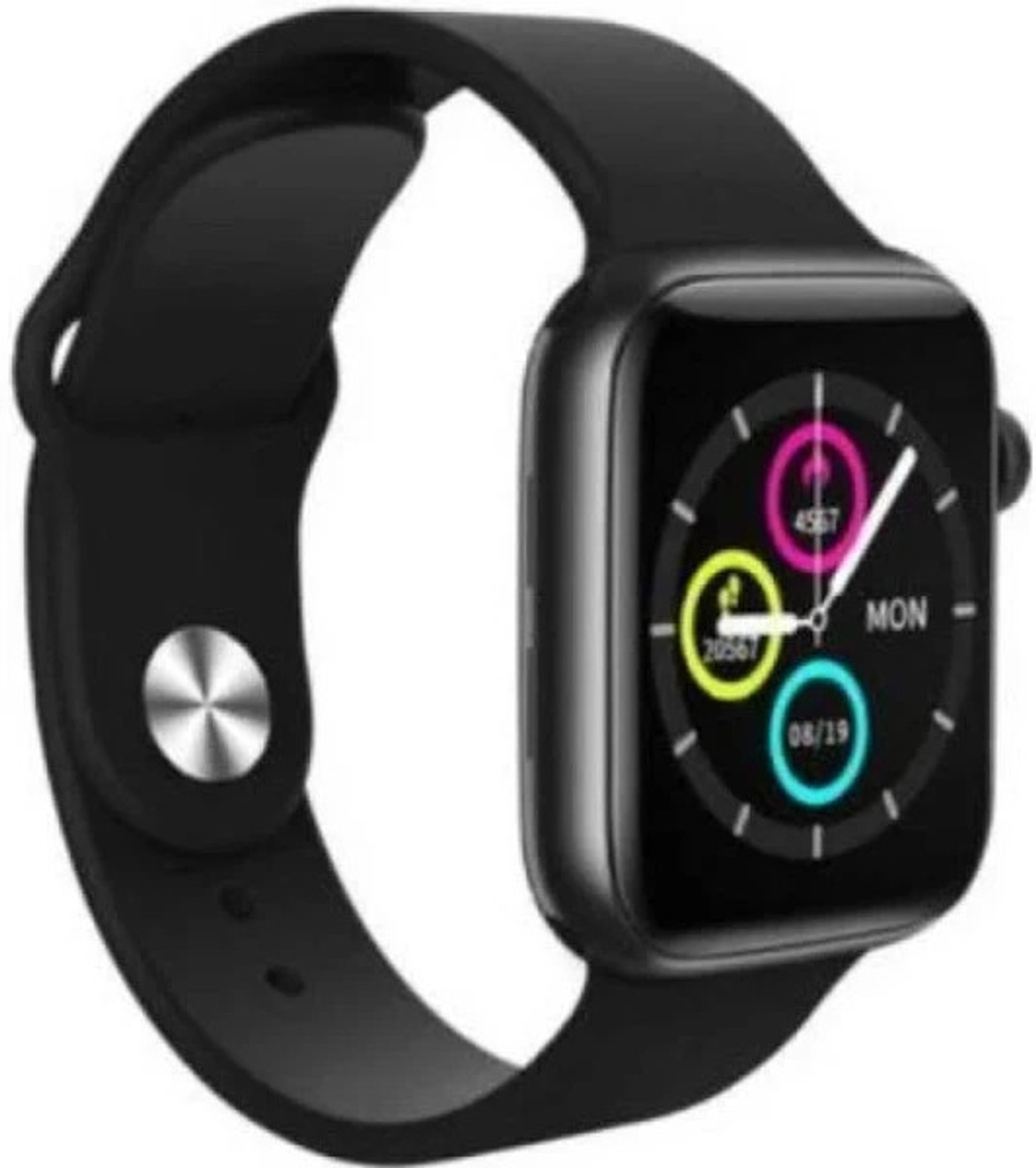 Image of Lastpoint 4G Camera and Sim Card Support watch Smartwatch (Black Strap, free)