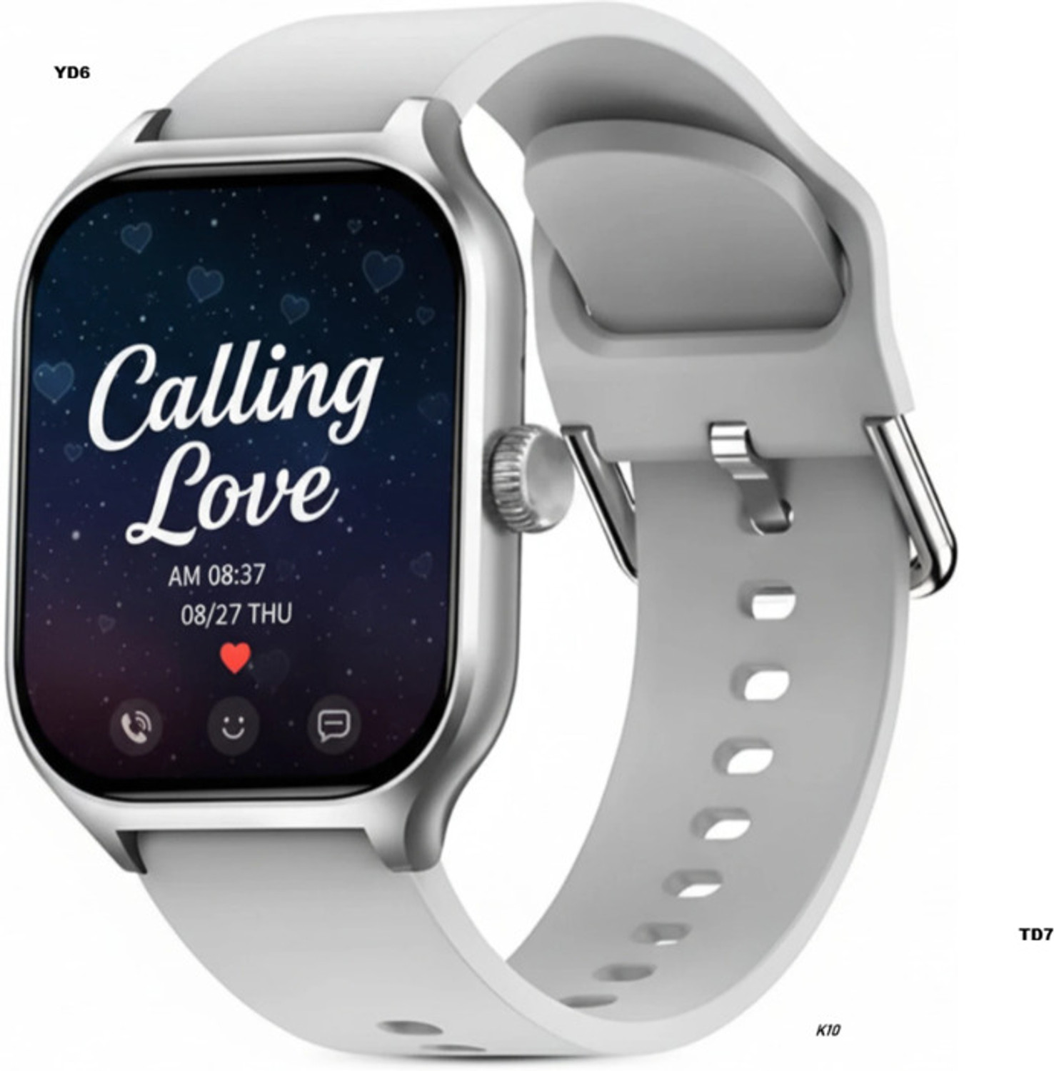 Image of Lastpoint 4G Camera and Sim Card Support watch Smartwatch (Blue Strap, free)