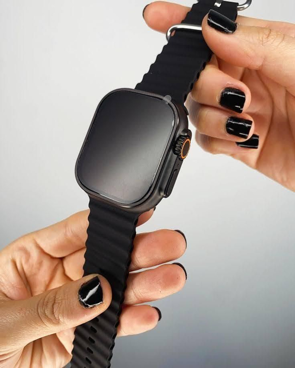 Image of CYXUS i8 pro max smart watch+calling+notifications Smartwatch (Black Strap, free)