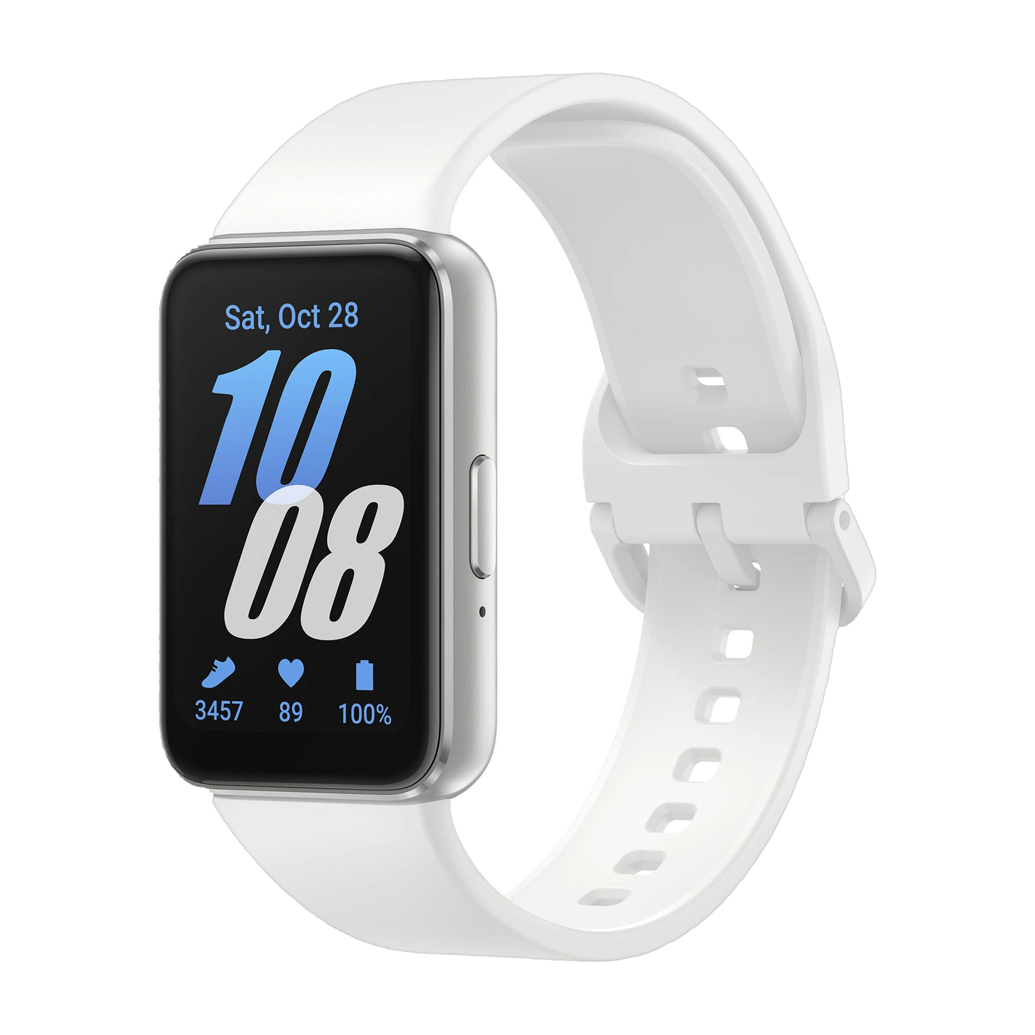 Image of Samsung Galaxy Fit3 (Gray Strap, Free size)