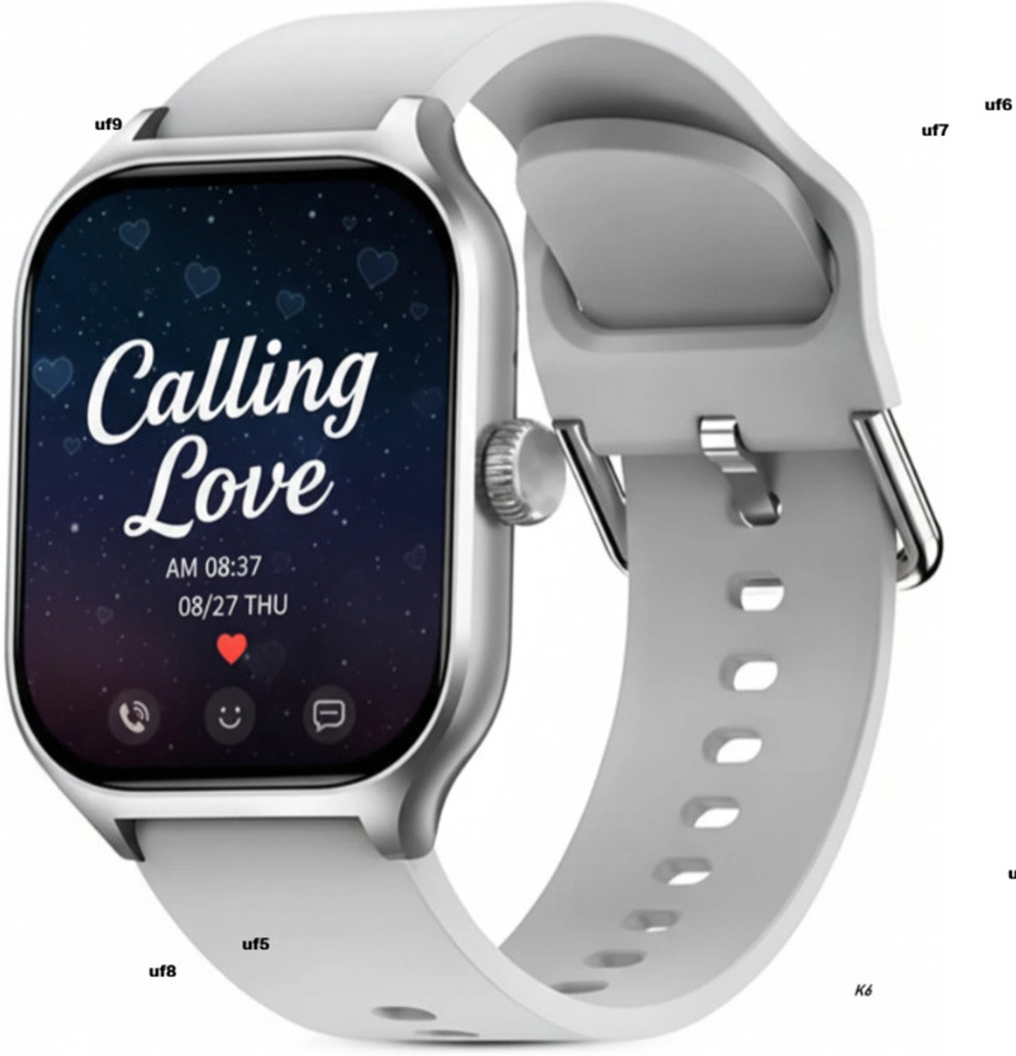 Image of Lastpoint 4G Camera and Sim Card Support watch Smartwatch (Blue Strap, free)