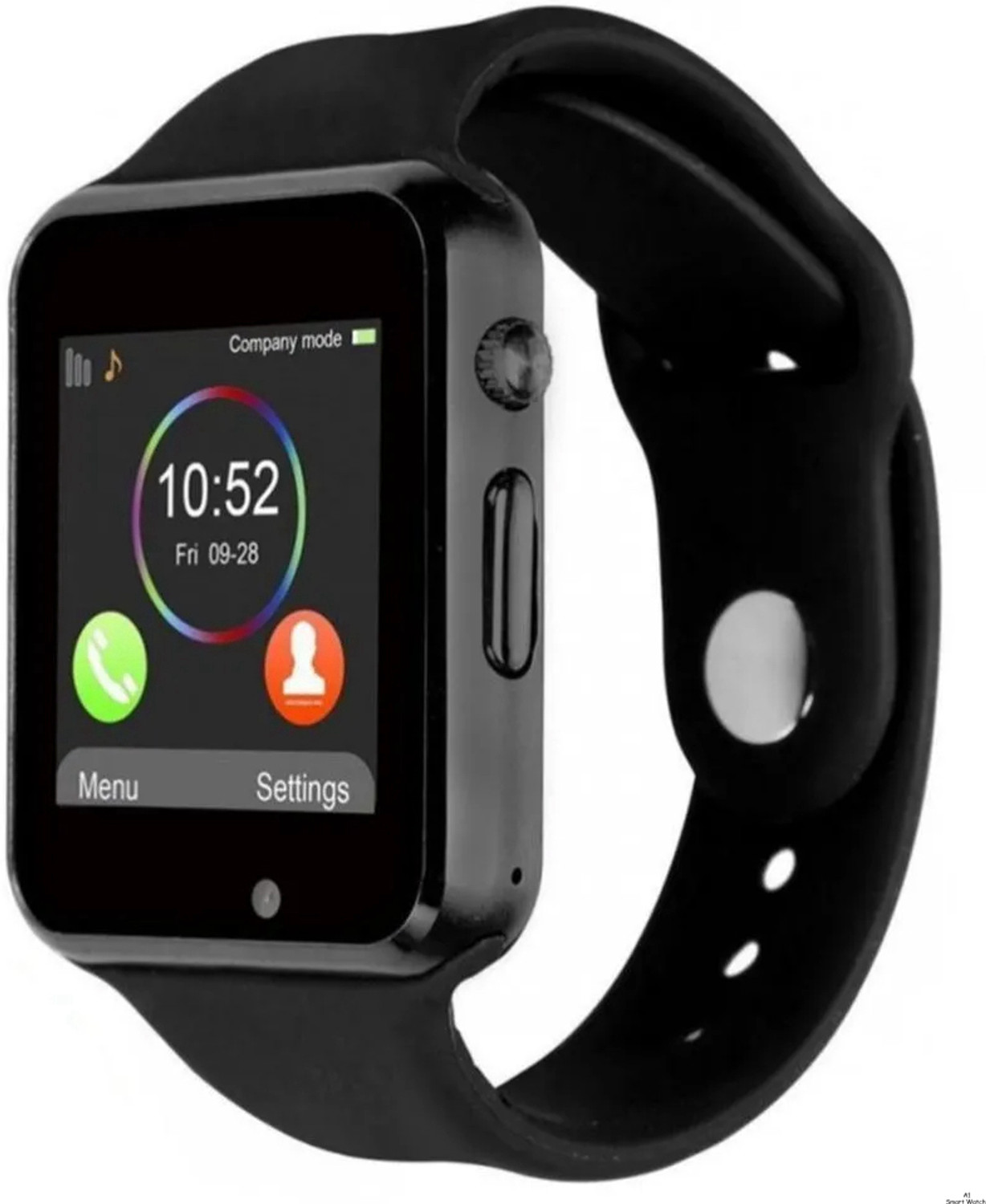 Image of Lastpoint 4G Camera and Sim Card Support watch Smartwatch (Black Strap, free)