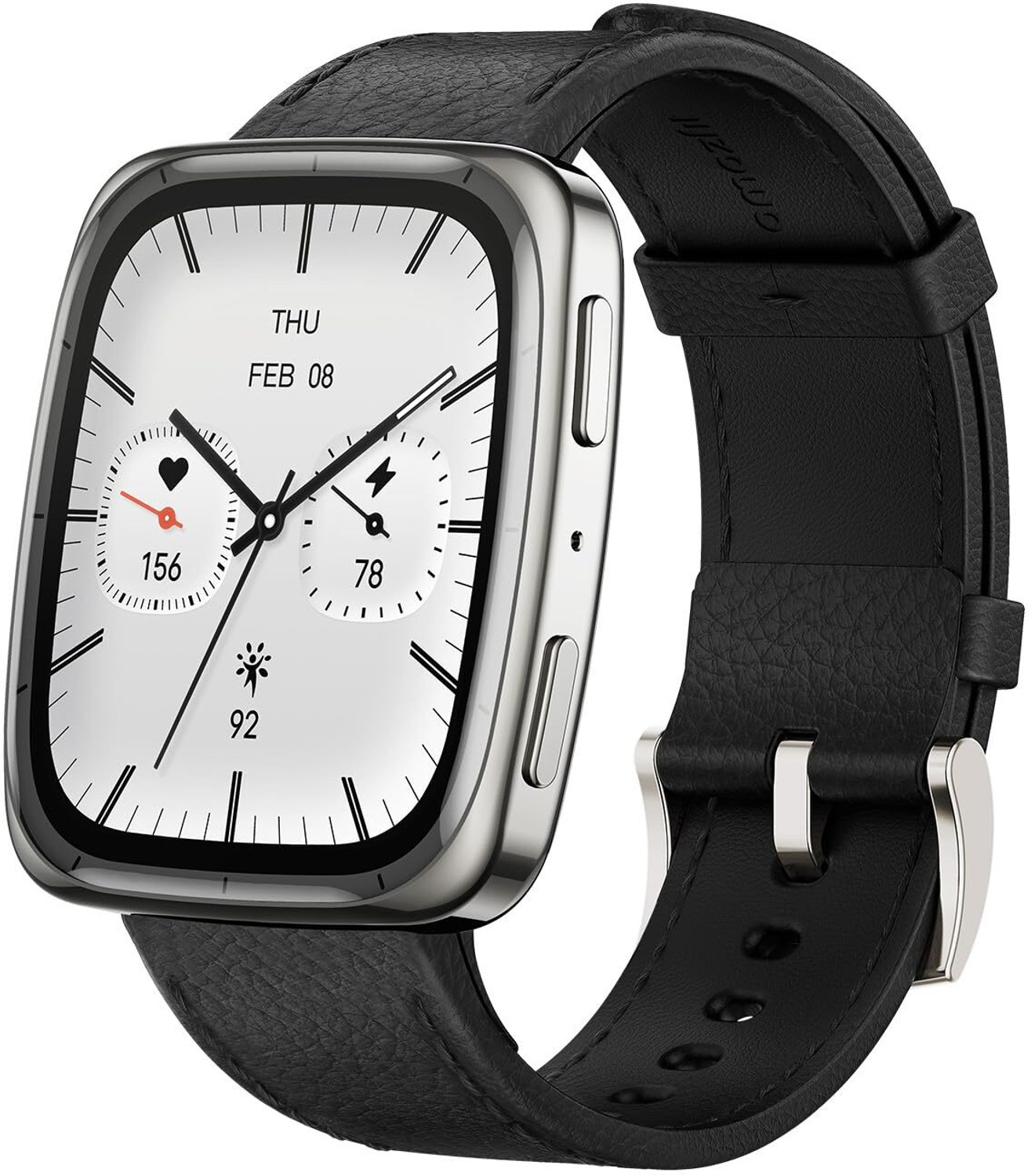AMAZFIT Active 2 Square, 1.75 AMOLED Display, BT Calling, GPS, 10-Day Battery, 5 ATM Smartwatch