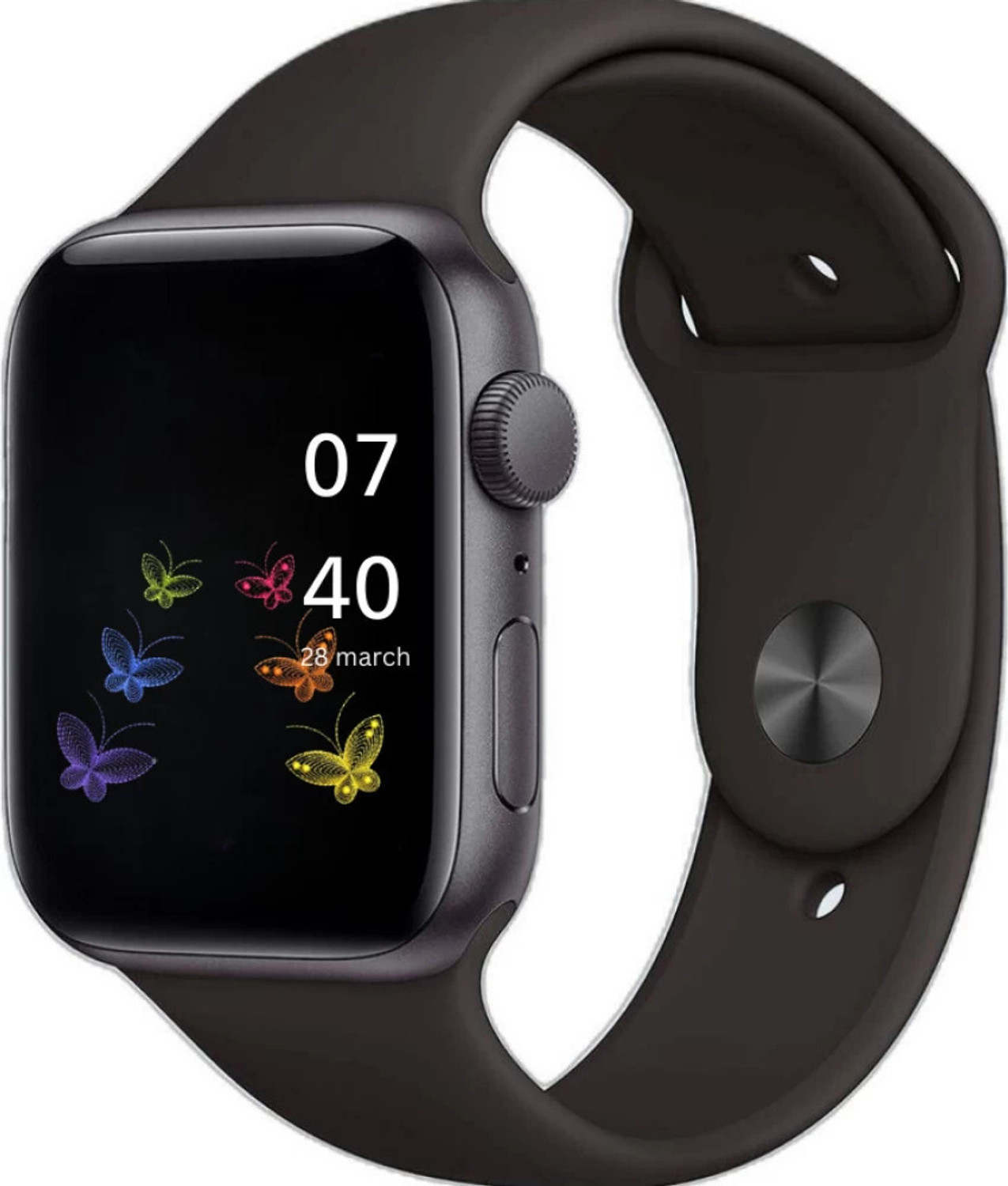 Image of Shivana T500 Max 1.92 inchHD Display Bluetooth Calling, Music Mode Smartwatch Smartwatch (Black Strap, Free Size)