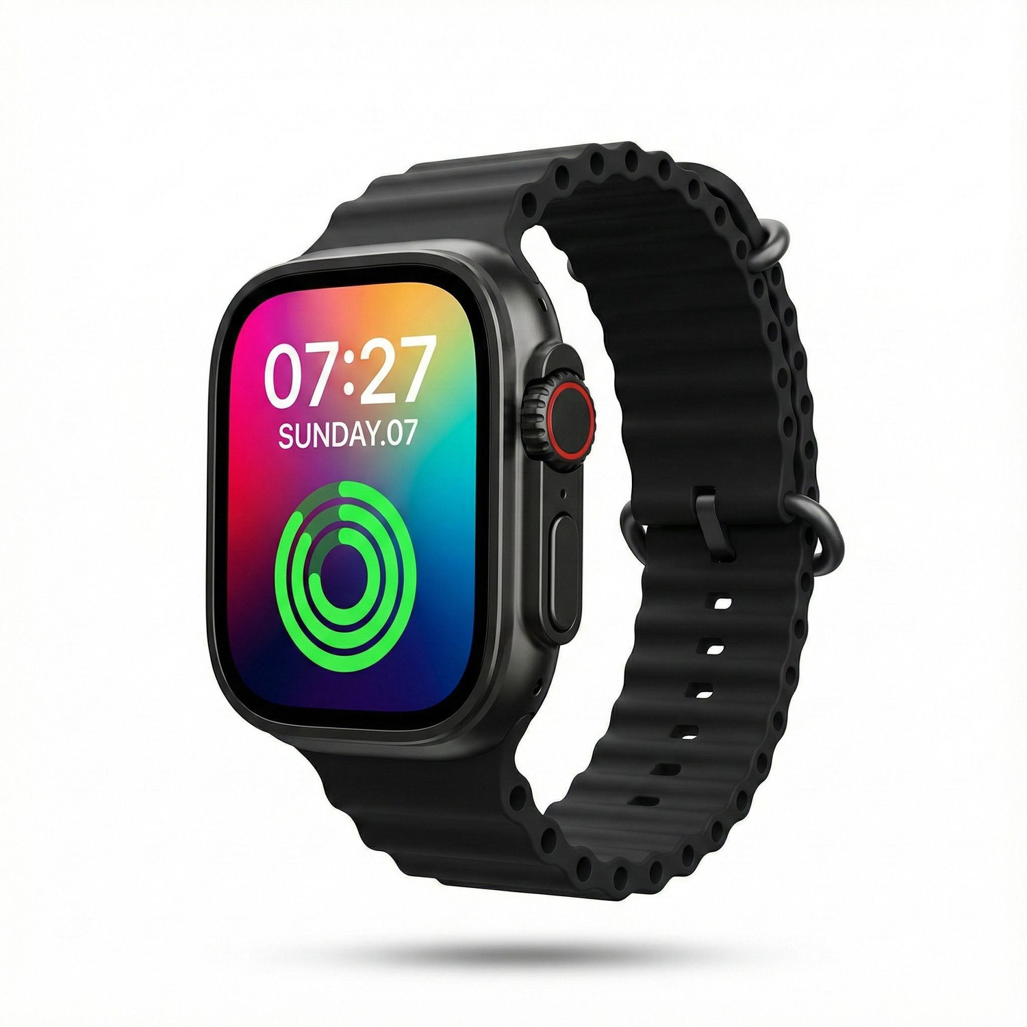Image of TARZON T800 Ultra Kids Smartwatch, Bluetooth Calling, 1.99 inch Display, Games (Black) Smartwatch (BLACK Strap, FREE SIZE)