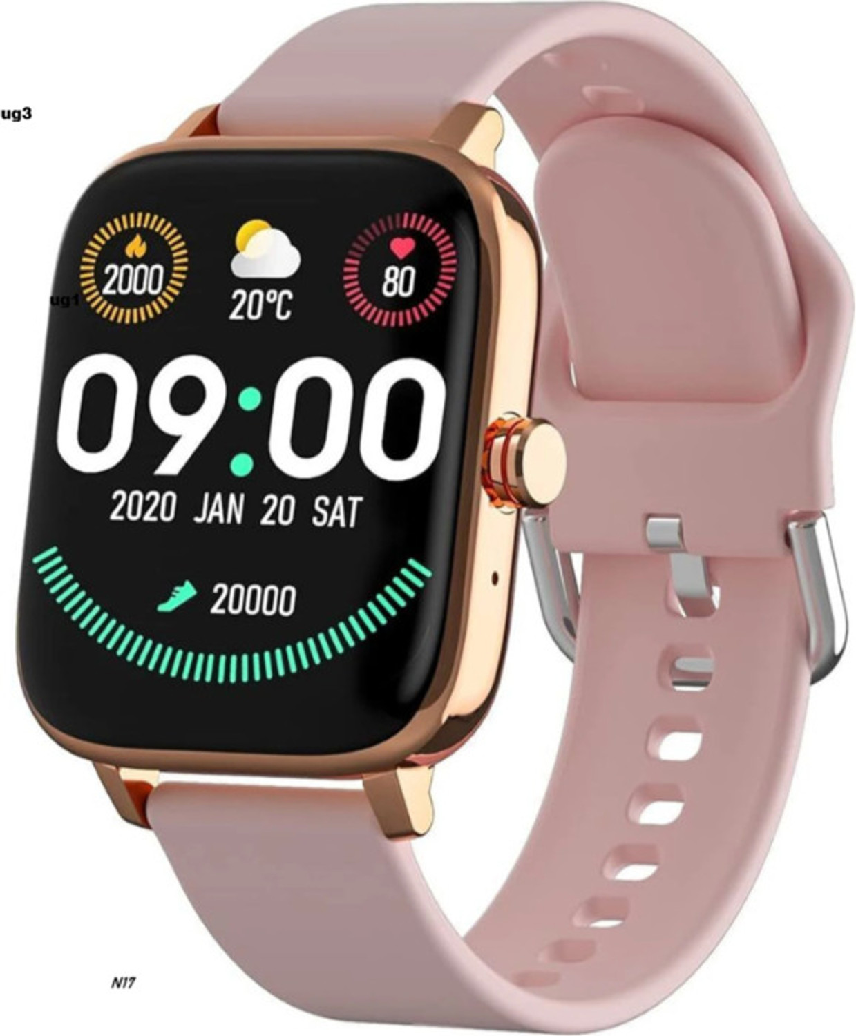 Image of Lastpoint 4G Camera and Sim Card Support watch Smartwatch (White Strap, free)