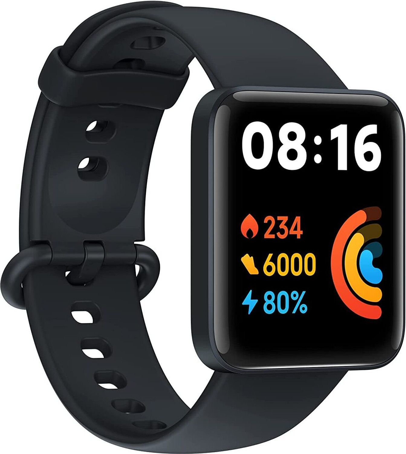 Image of REDMI Watch 2 Lite Multi-system GPS, 100+ Sports Modes, Women's Health Smartwatch (Black Strap, 1.55 inch (3.94 cm) HD Colorful Touch Display)