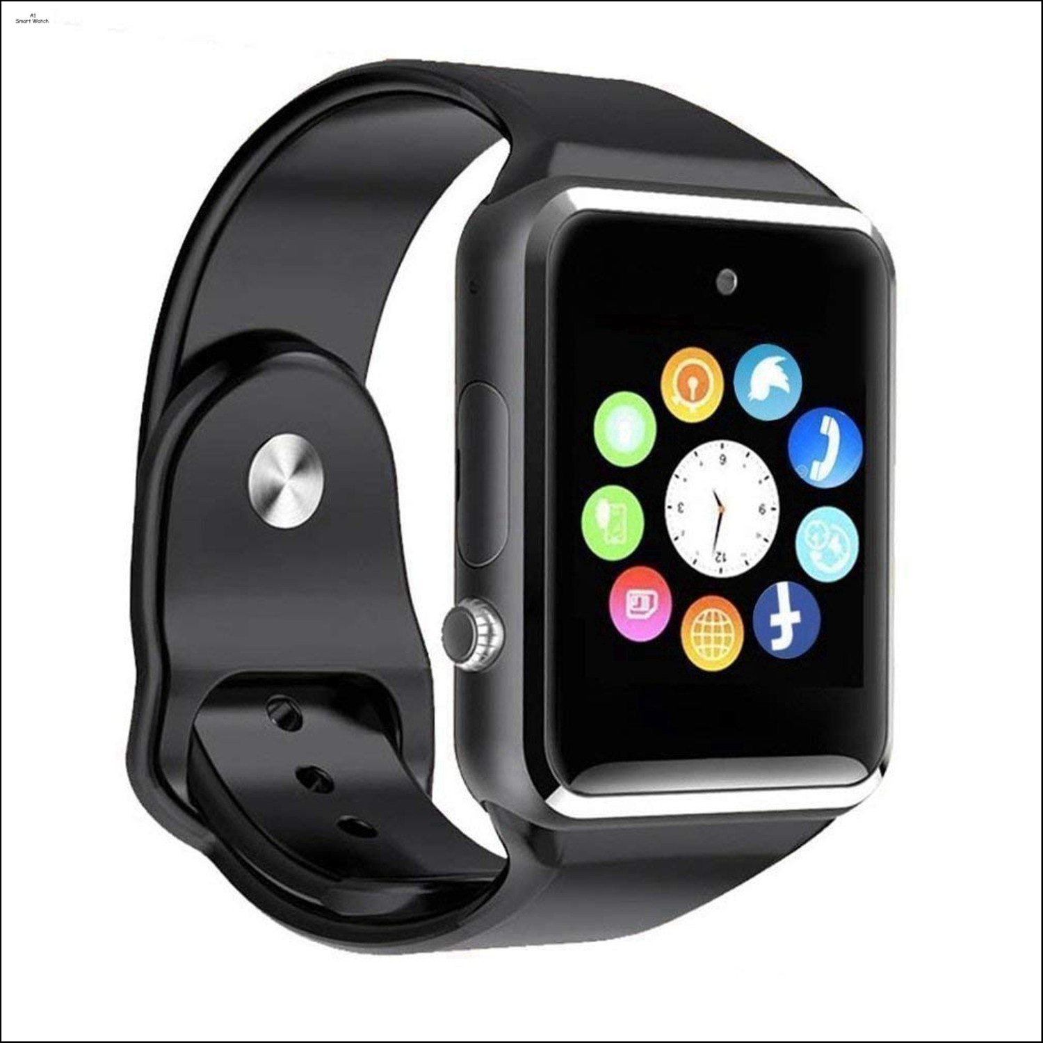 Image of CYXUS 4G Camera and Sim Card Support watch Smartwatch (Brown Strap, free)