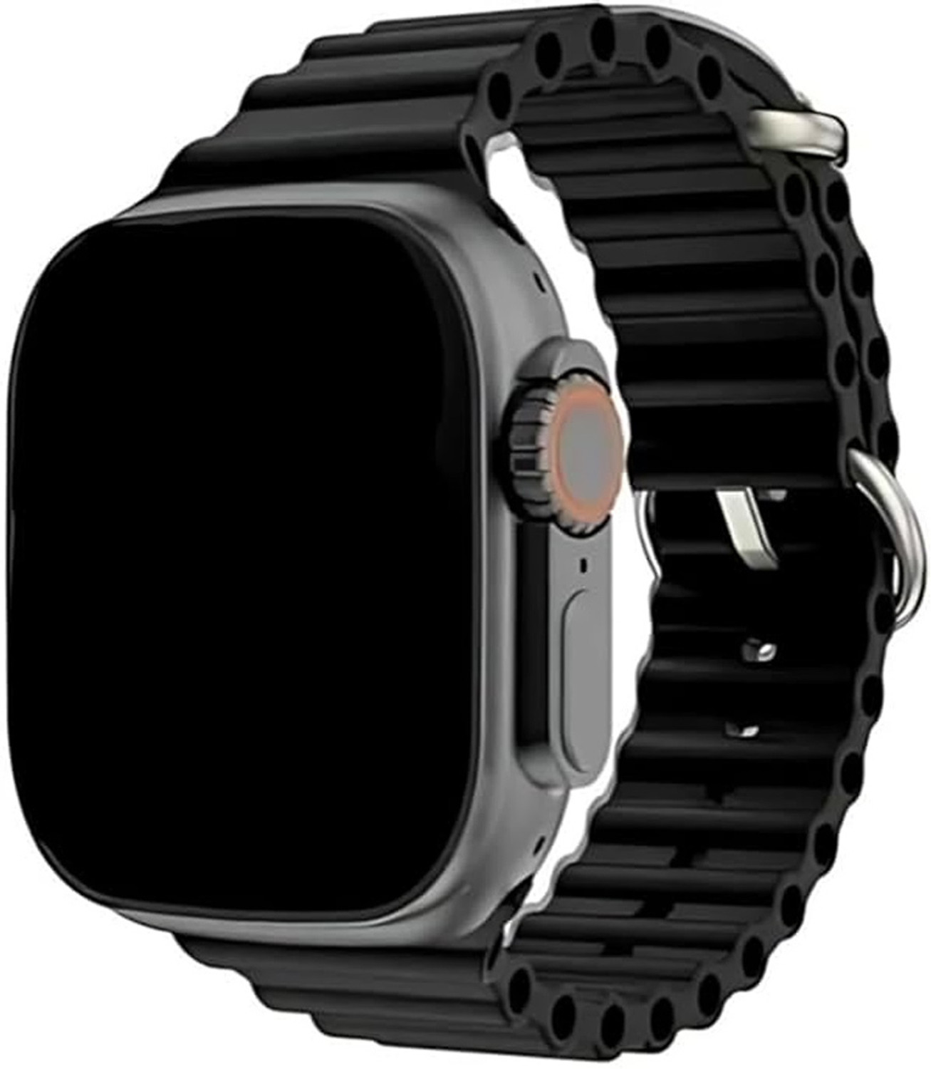 Image of Onikuma T800 ULTRA Smart Watch No sim card Opetion Smartwatch NO sim card Smartwatch (BLACK Strap, Free Size)