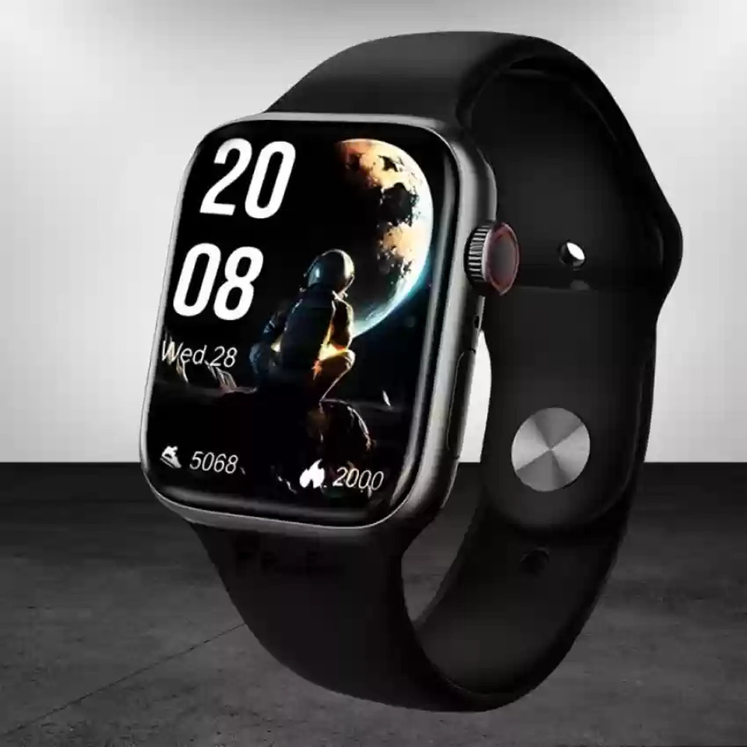 Image of Shivana T500 Max 1.92 inchHD Display Bluetooth Calling, Music Mode Smartwatch Smartwatch (Black Strap, Free Size)